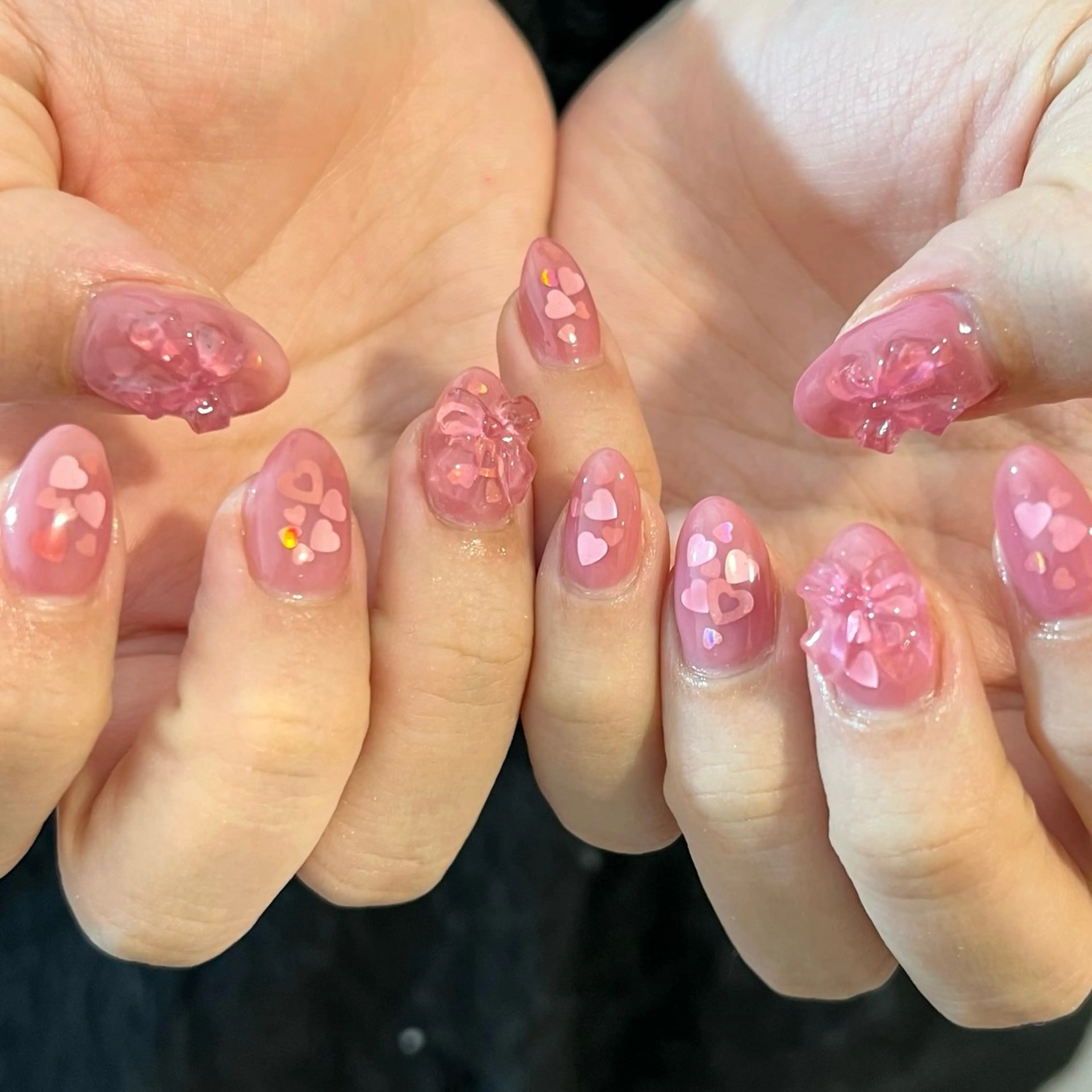 ネイル アートネイル sio.nail&eyebrow salon shimokitazawa2号店所属・nailist mana𖤐´-のネイルデザイン