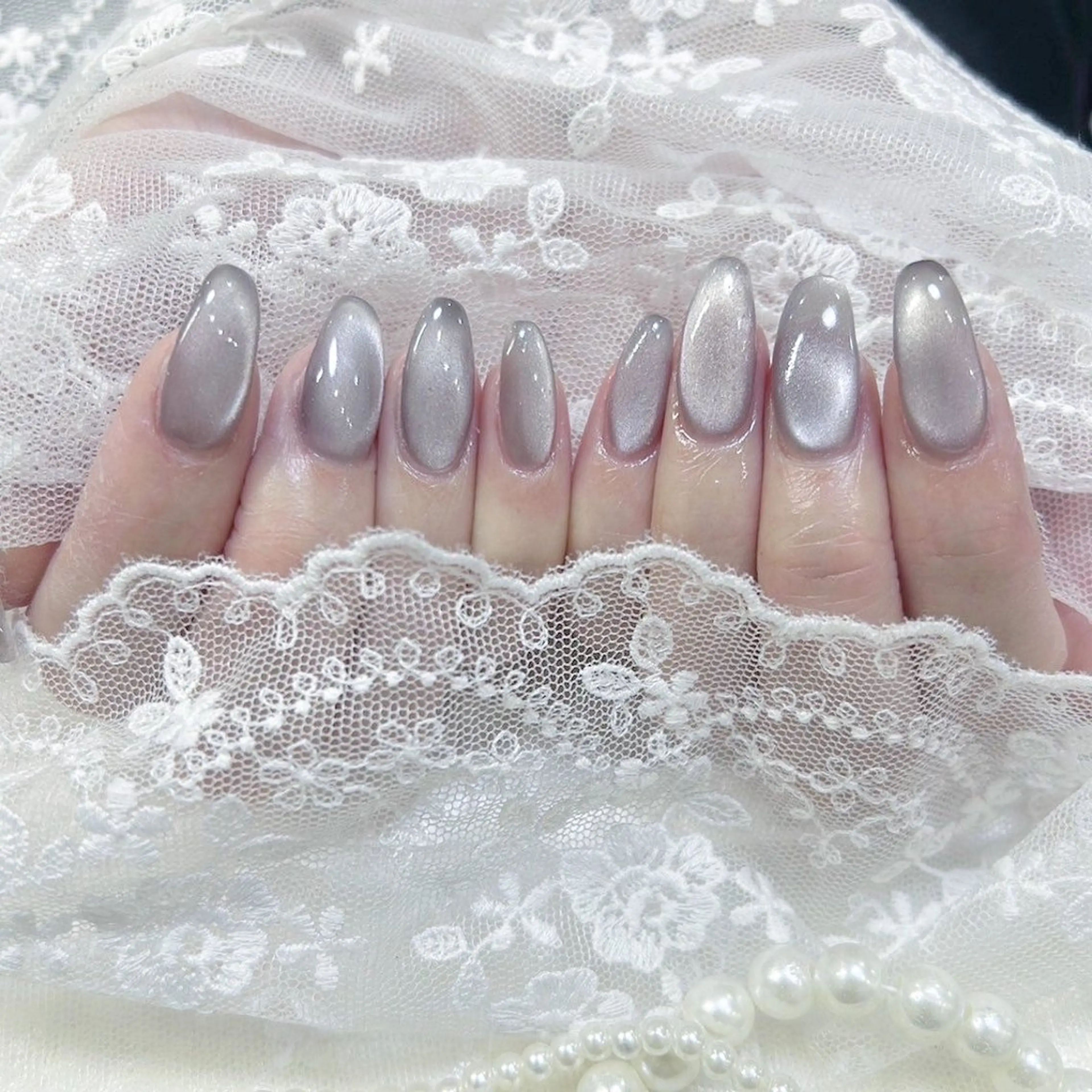 ネイル マグネットネイル ハンドネイル Minami 🍓のネイルデザイン