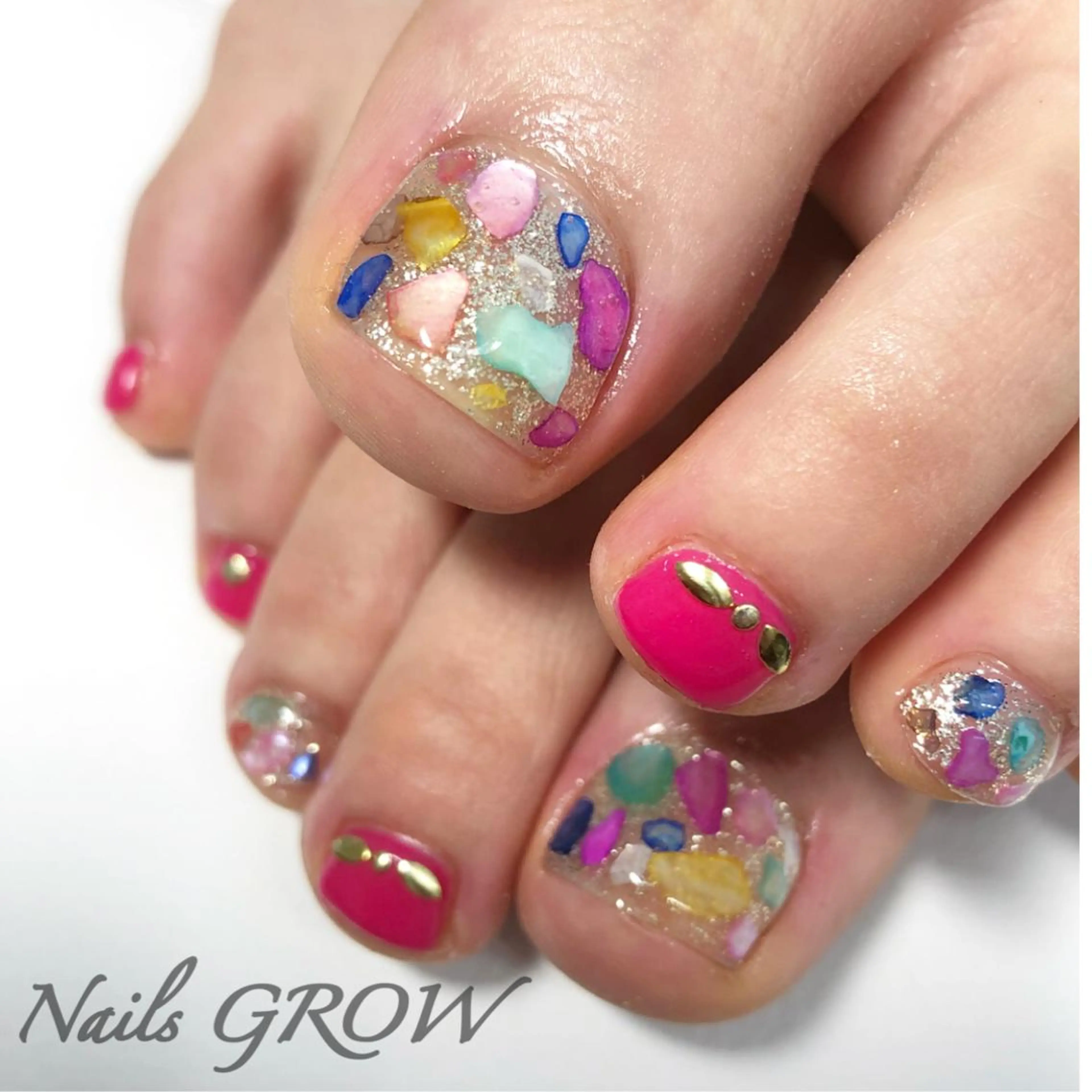 ネイル フットネイル Nails GROWのネイルデザイン