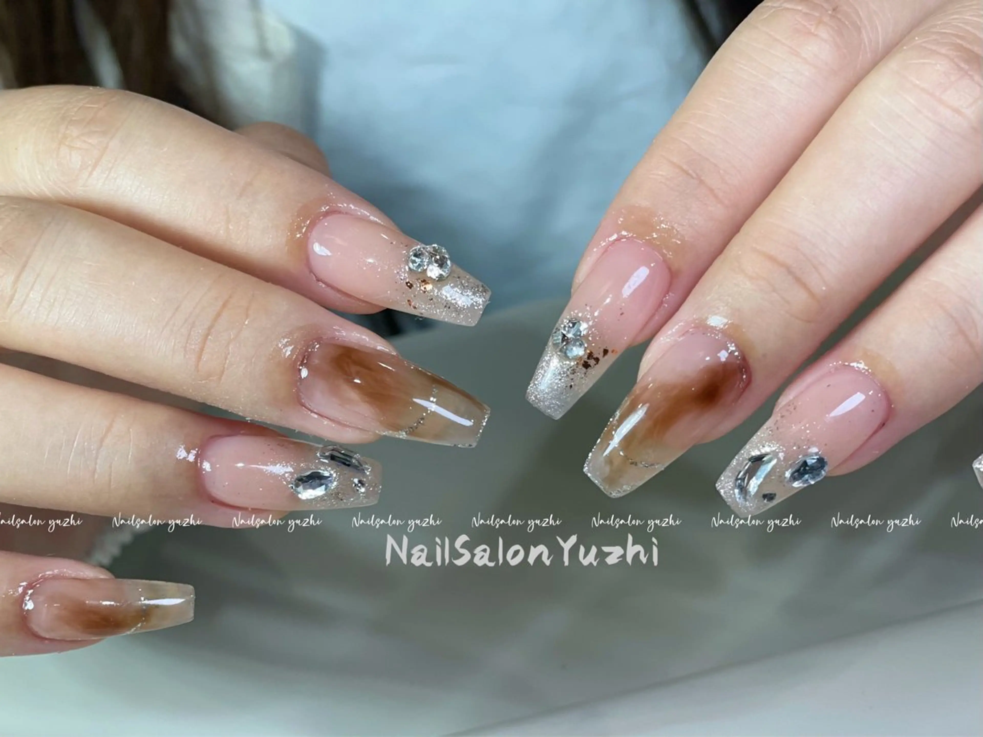 ネイル ハンドネイル MAKI💚💚💚 秋葉原.のネイルデザイン