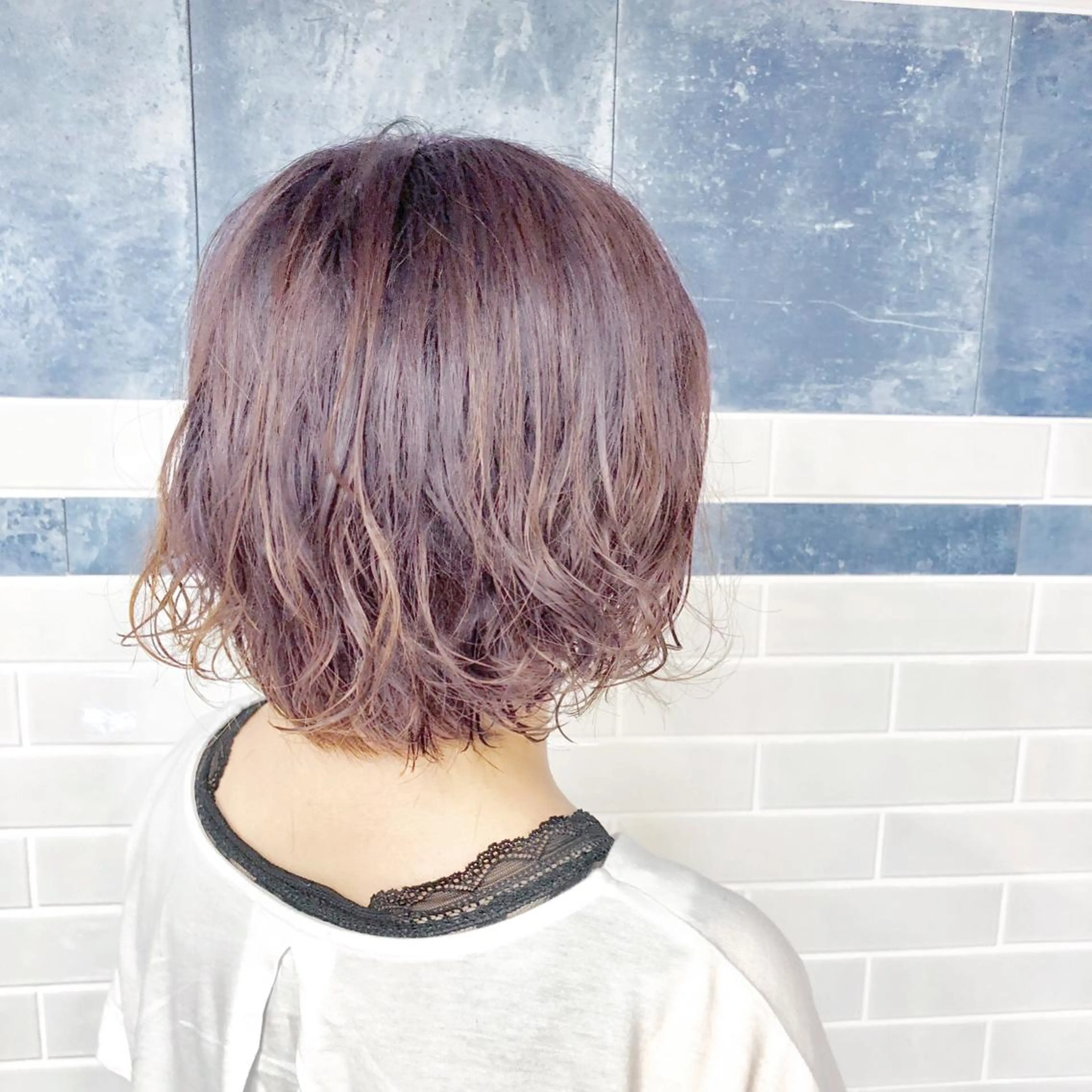 ショート カラー パーマ カット ヘアカラー トリートメント ❤️Ruminate 日暮里店❤️のヘアスタイル