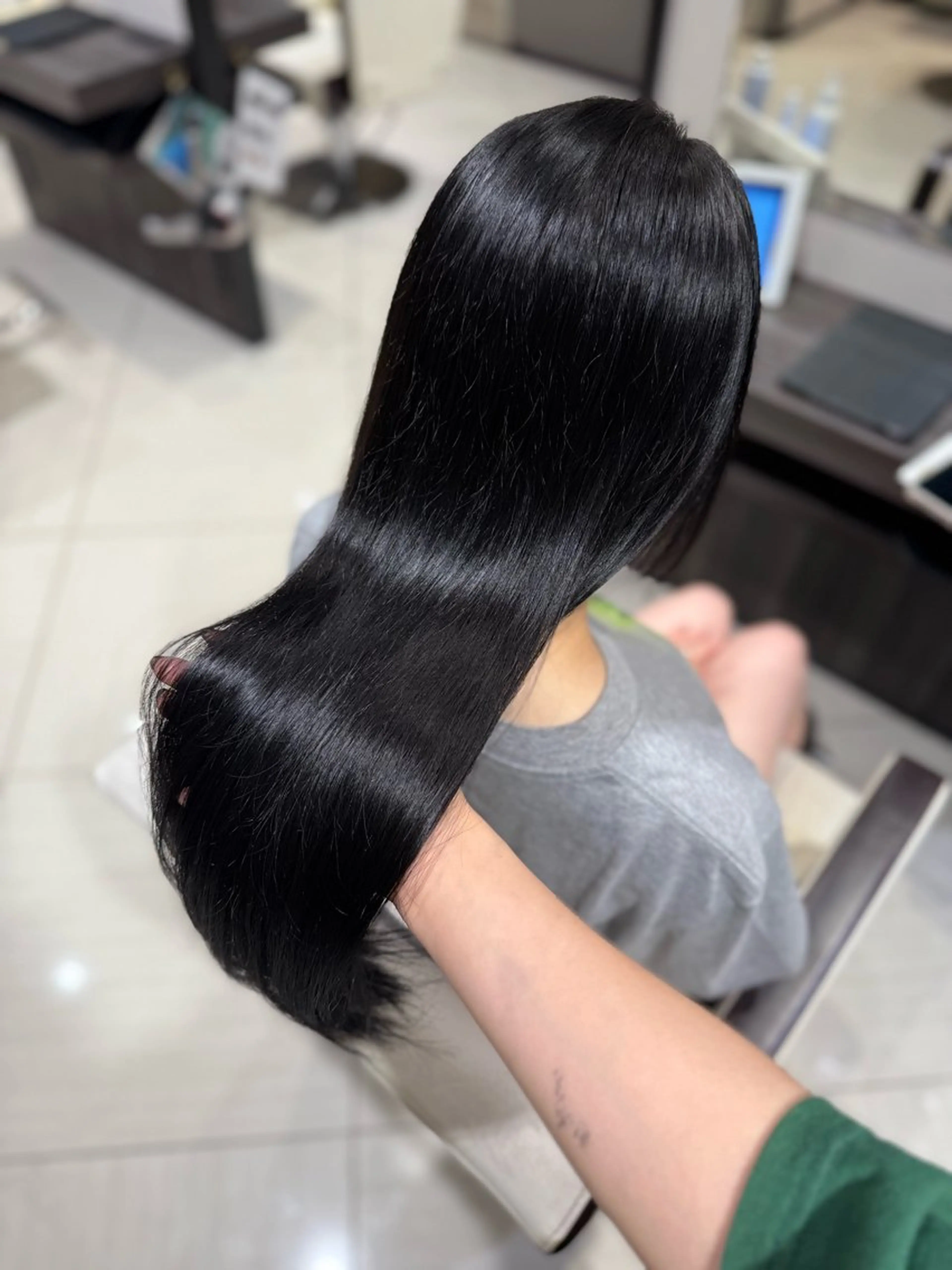 カラー 透明感カラー ヘアカラー Harris　表参道・外苑前・青山　表参道本店所属・艶カラー/ハイトーン /アレンジ/meiのヘアスタイル