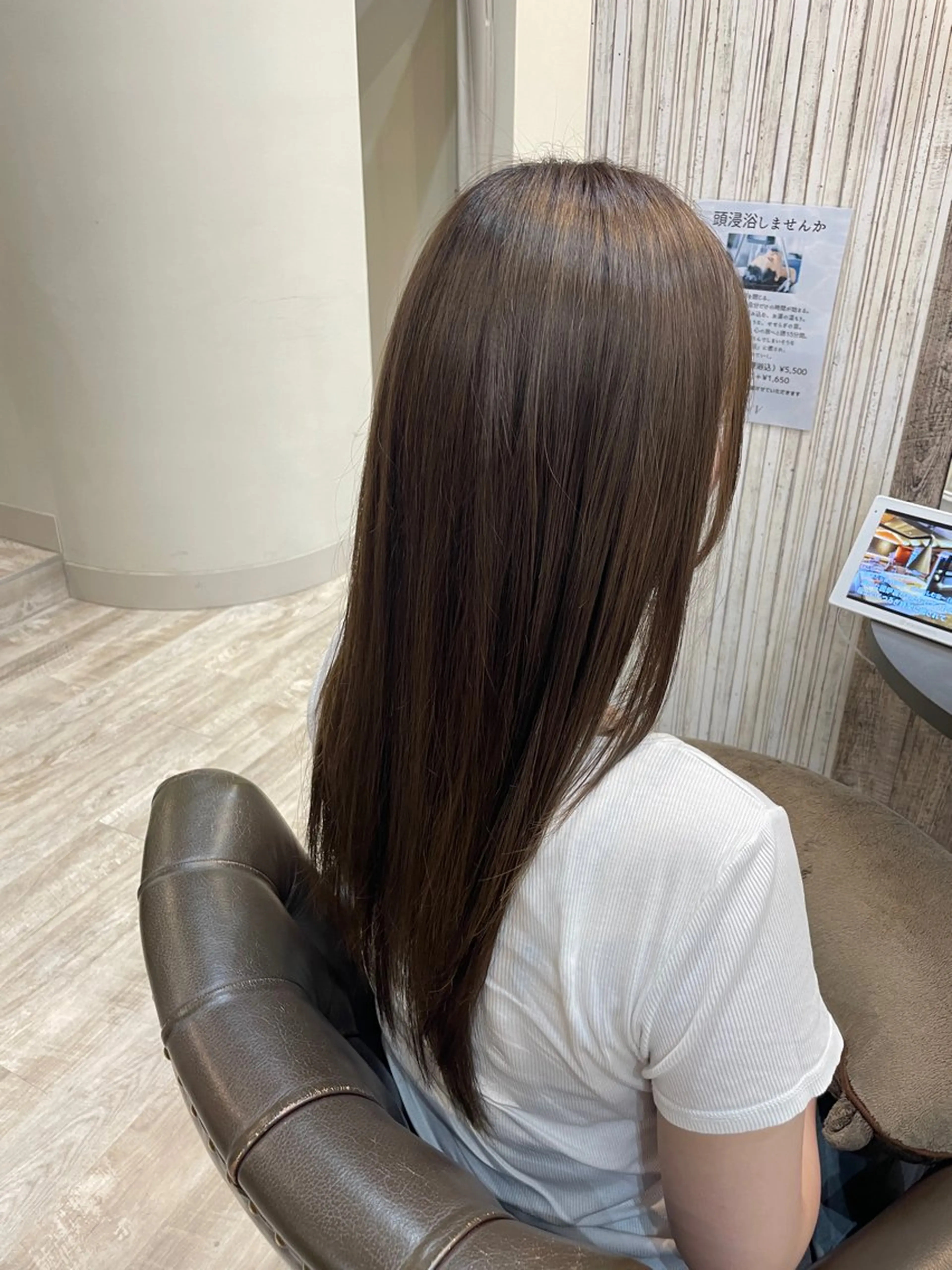 ロング カラー ブラウンカラー 透明感カラー La mode iwai所属・ラモードイワイ土岐 / 太田のヘアスタイル