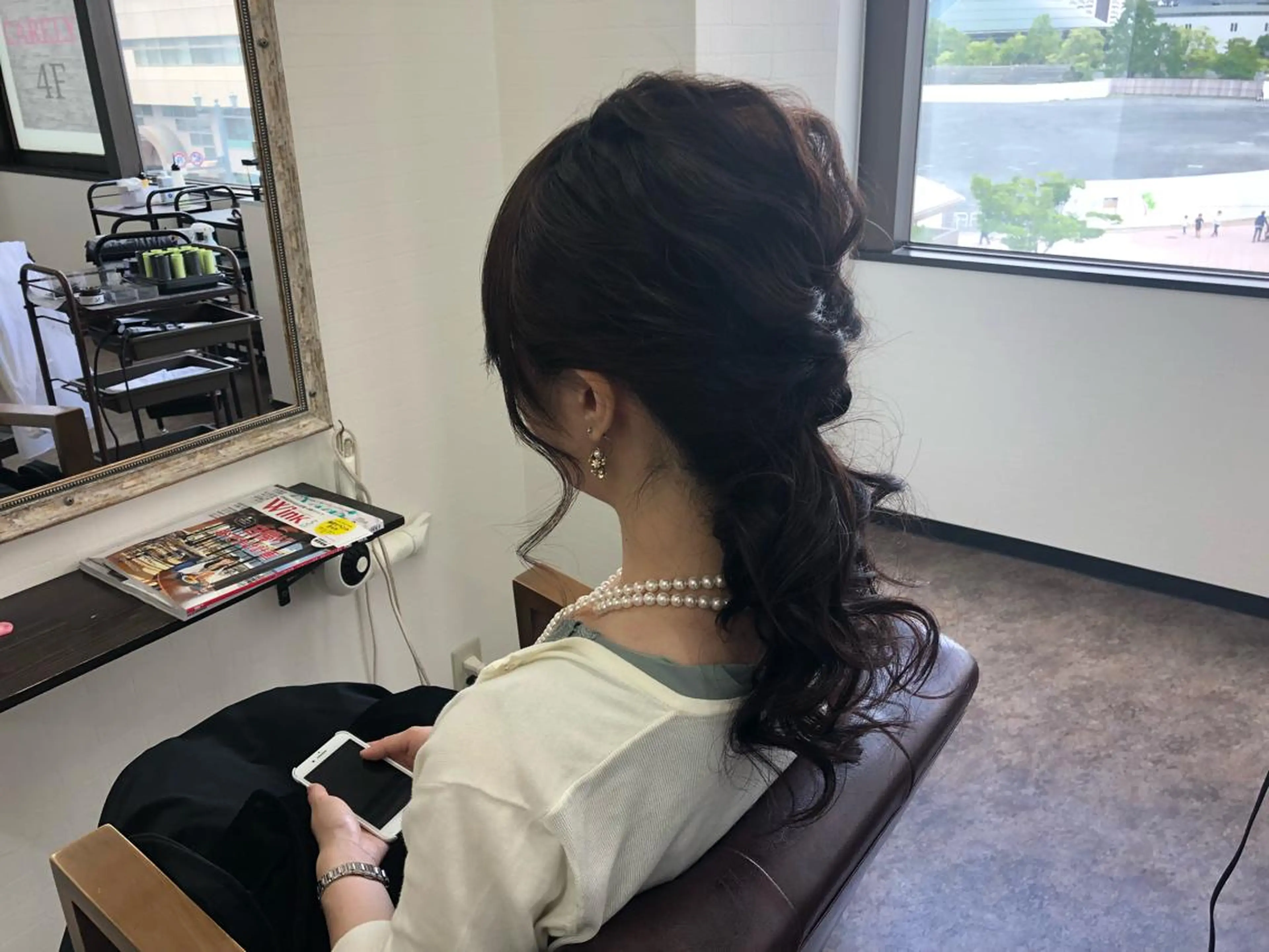 ヘアアレンジ HAIR carelyのヘアスタイル