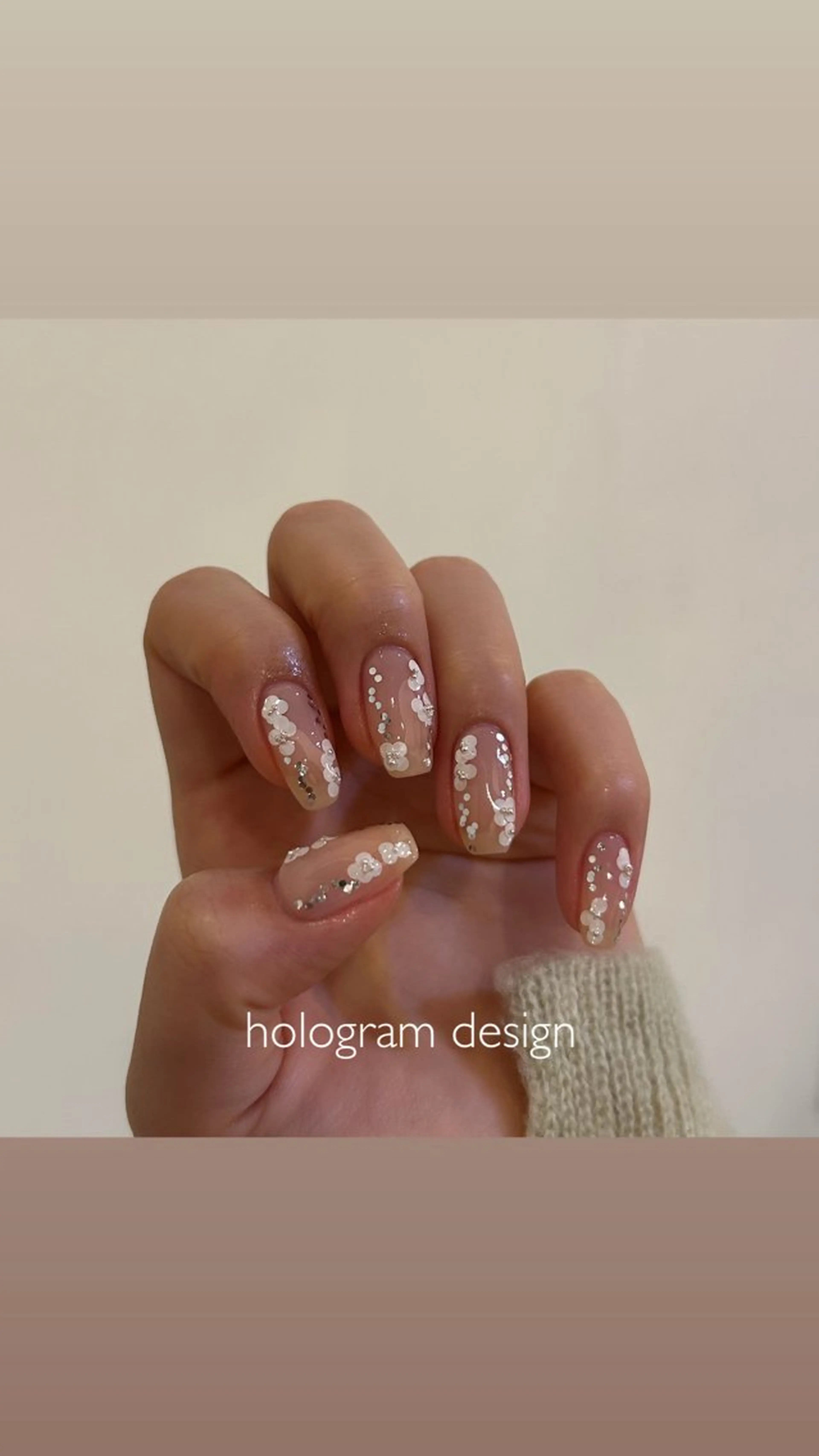 ネイル ハンドネイル YUMI デザイン再現のネイルデザイン