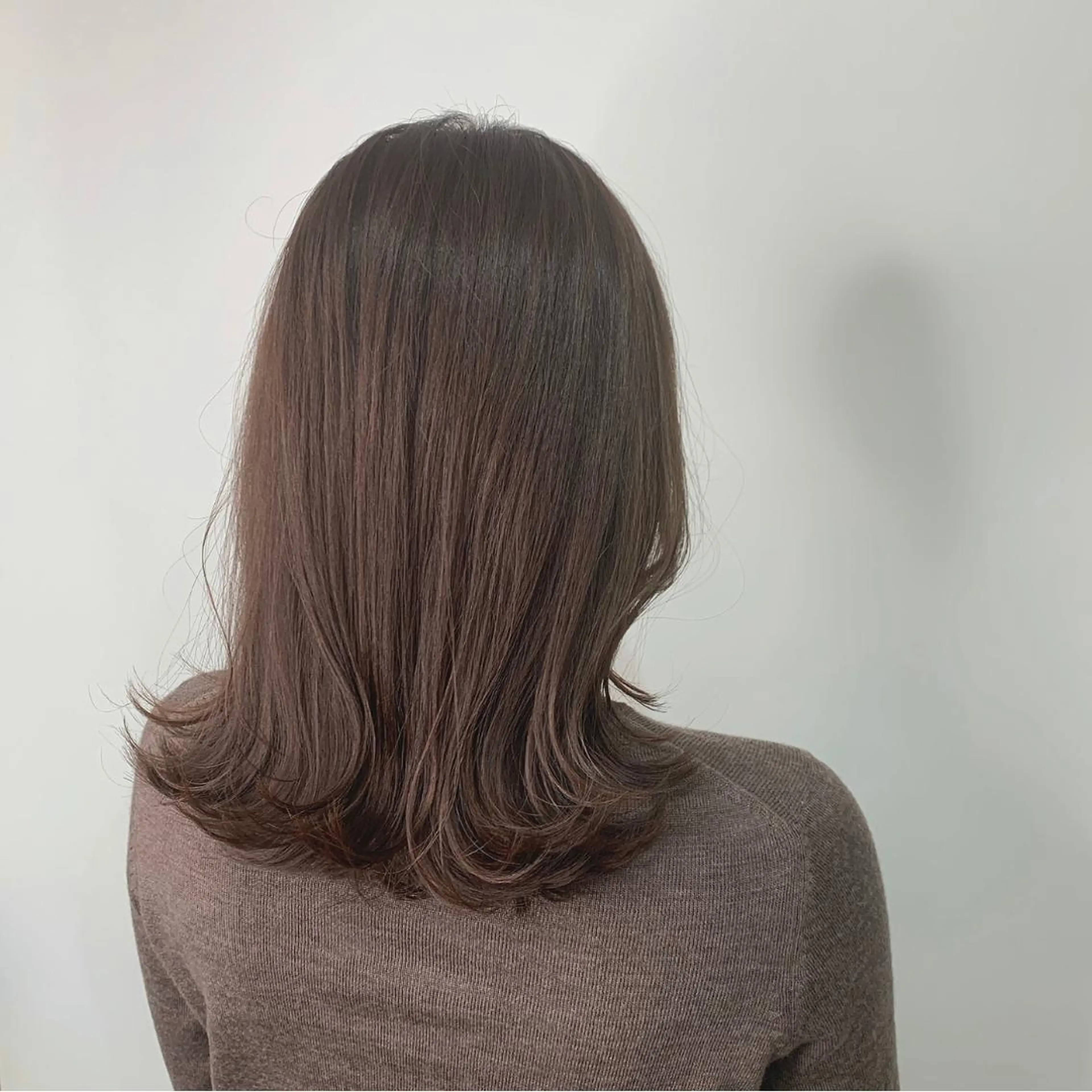 セミロング カラー HARUKA韓国ヘア /Luana梅田のヘアスタイル