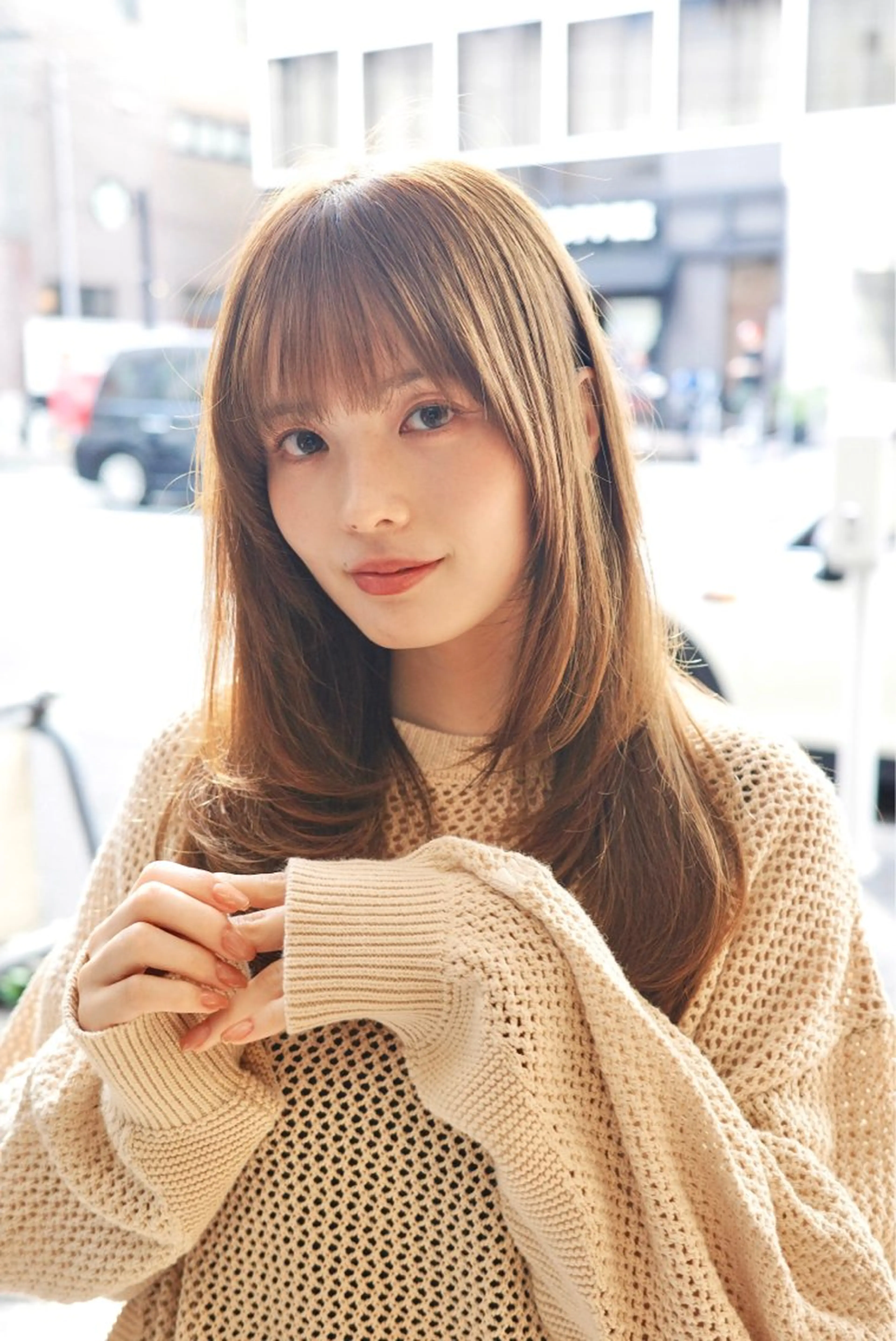 ✨透明感あるカラーなら🌈ダブルカラー(ブリーチありorなし選択可能)＋トリートメント🌟の写真