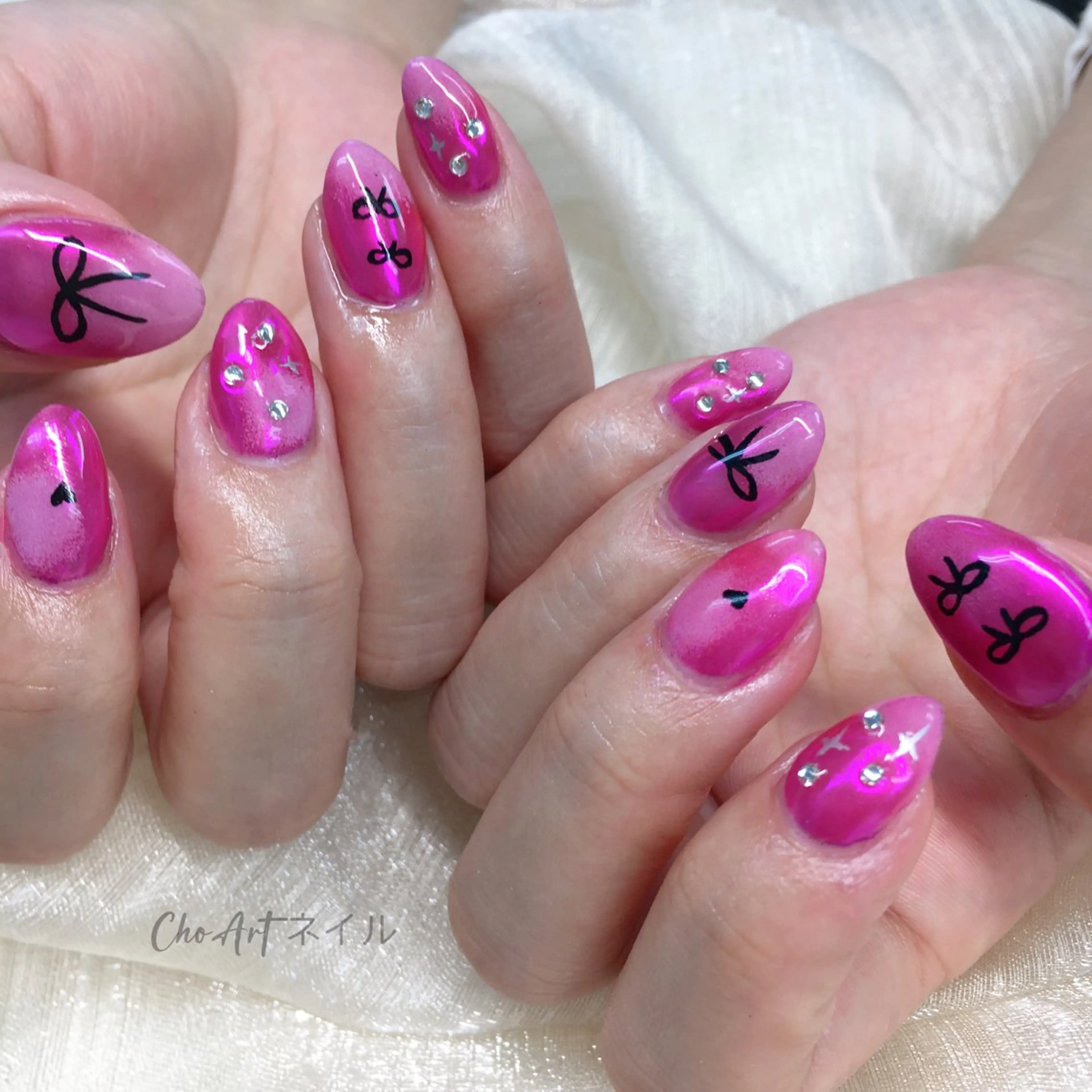 ネイル ミラーネイル Cho Artネイル所属・ronronne .のネイルデザイン