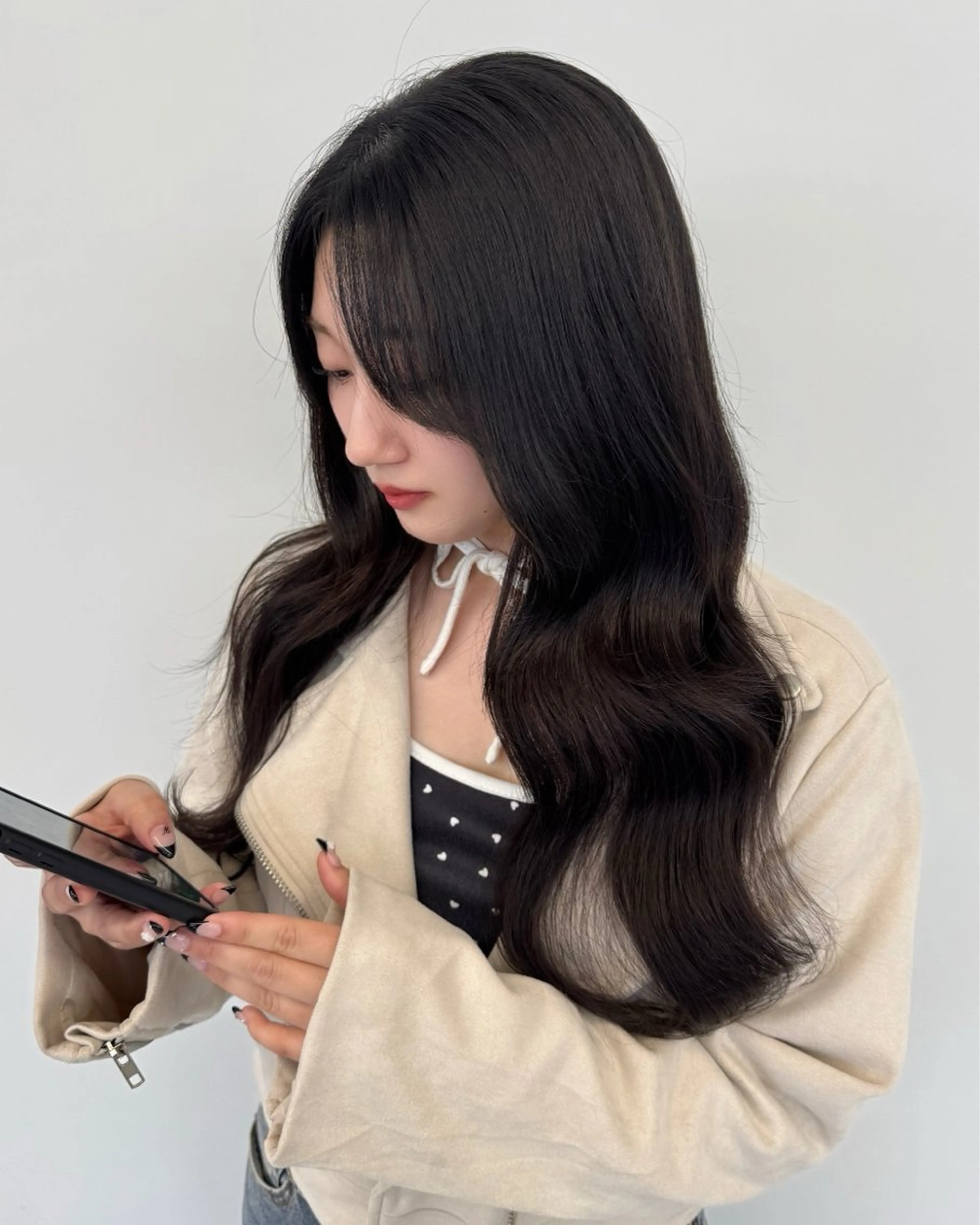 ロング エクステ ロング エクステ/透明感 韓国ヘア/KENTAのヘアスタイル