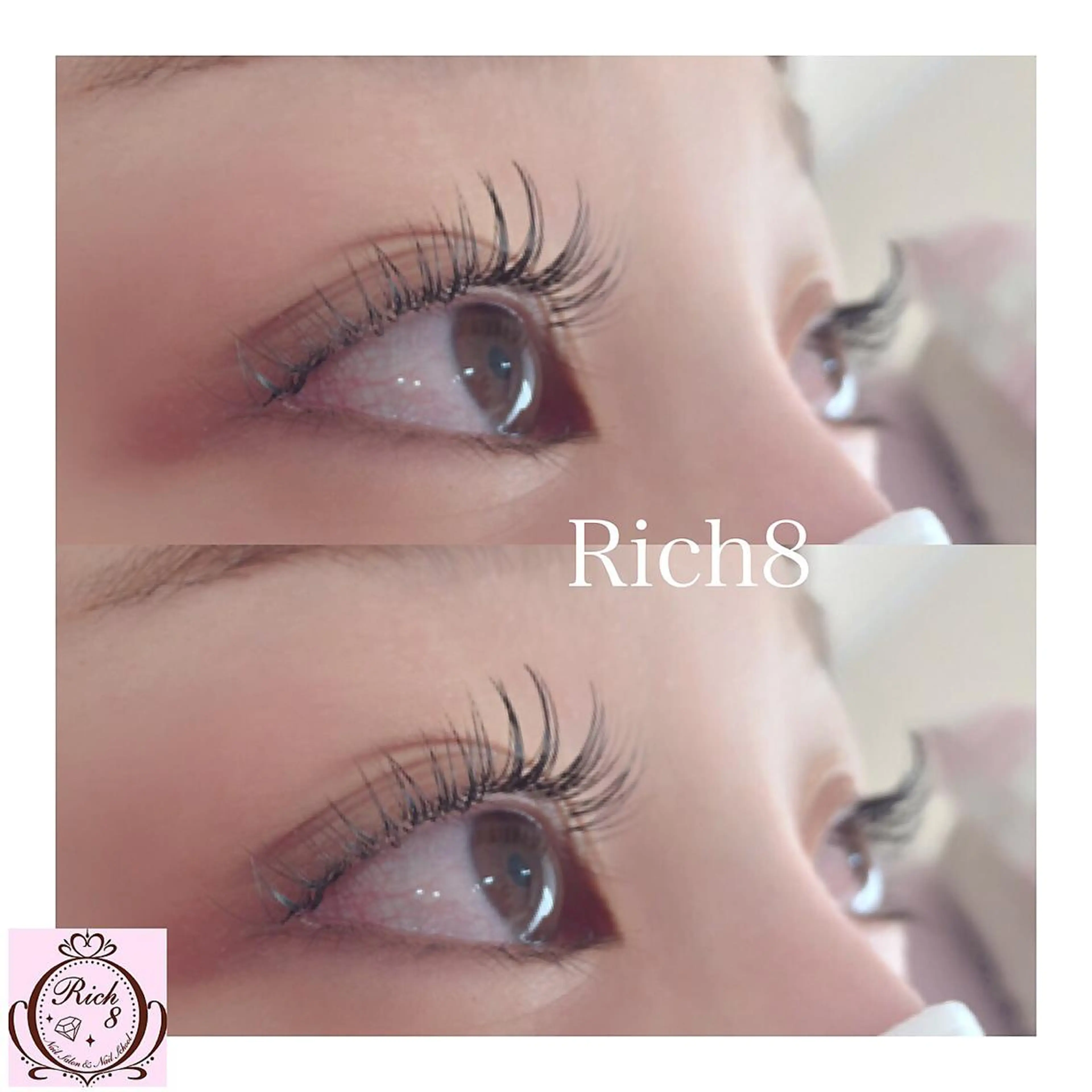 マツエク・マツパ Rich8原宿店 受付担当のマツエク・マツパデザイン