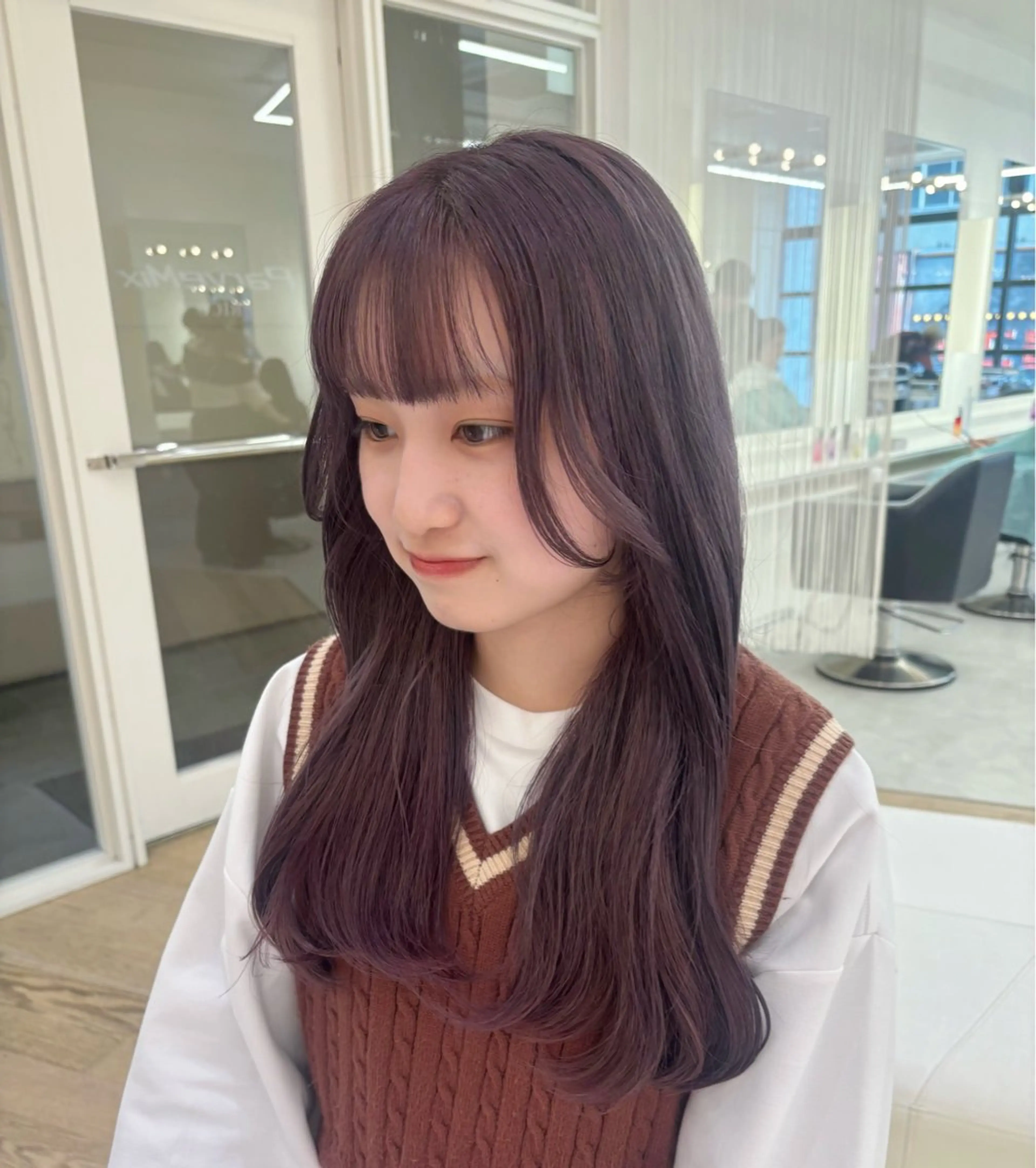 ロング ヘアカラー Parve Mix / 根本 梨湖🫧のヘアスタイル