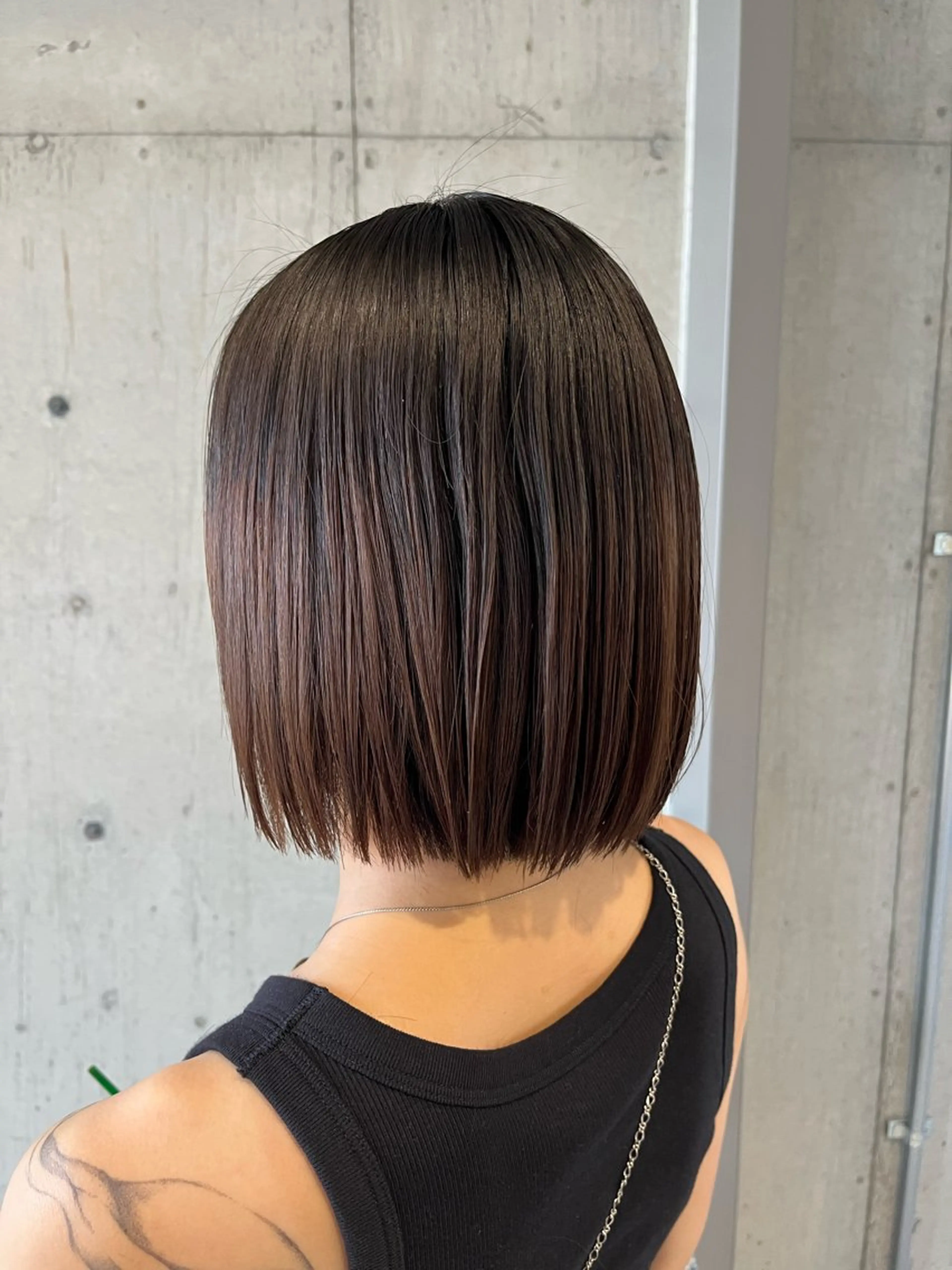 ミディアム パーマ ヘアアレンジ 縮毛矯正 トリートメント 髪質改善・艶カラー・ ボブ・リクト💥のヘアスタイル