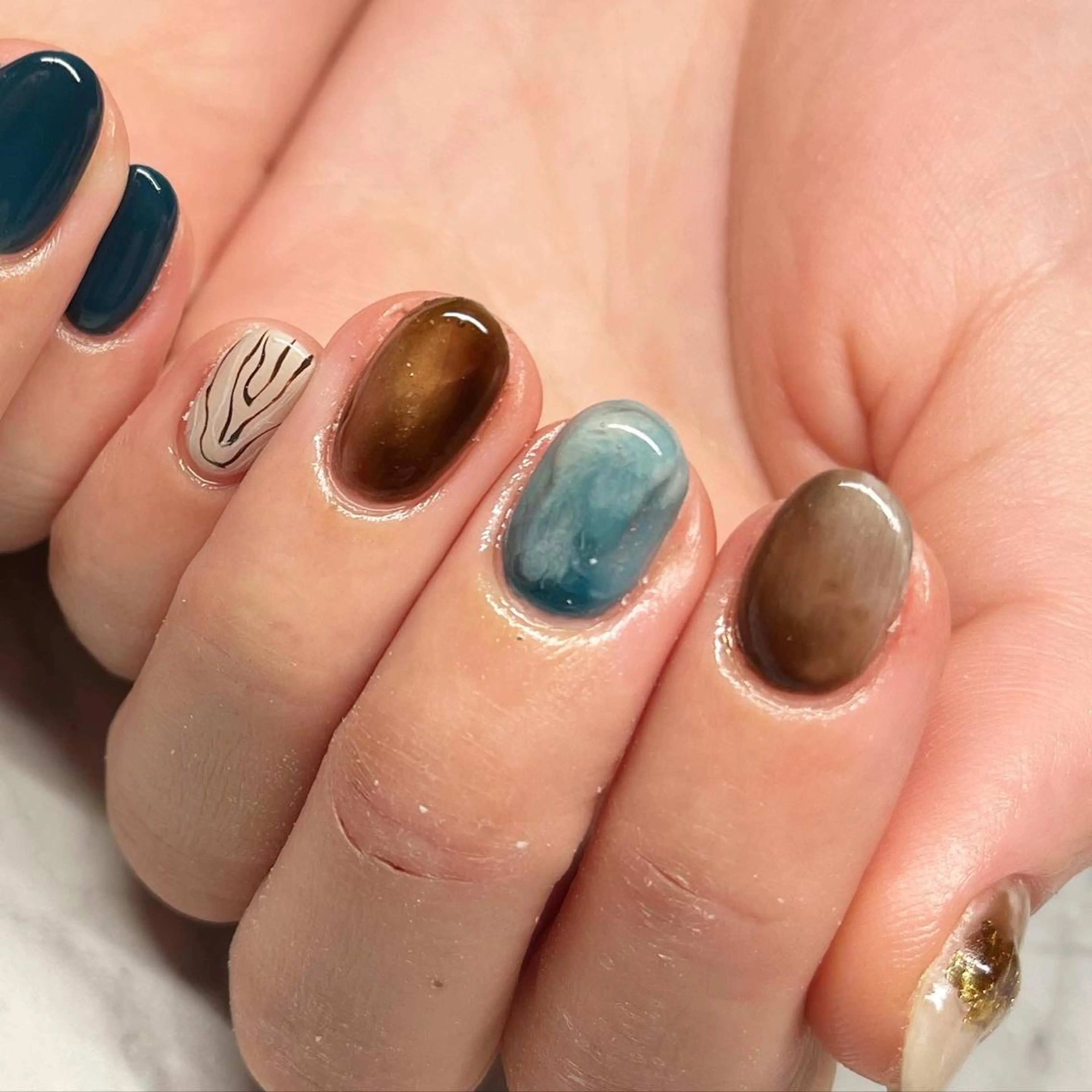ネイル ニュアンスネイル 587nail *のネイルデザイン