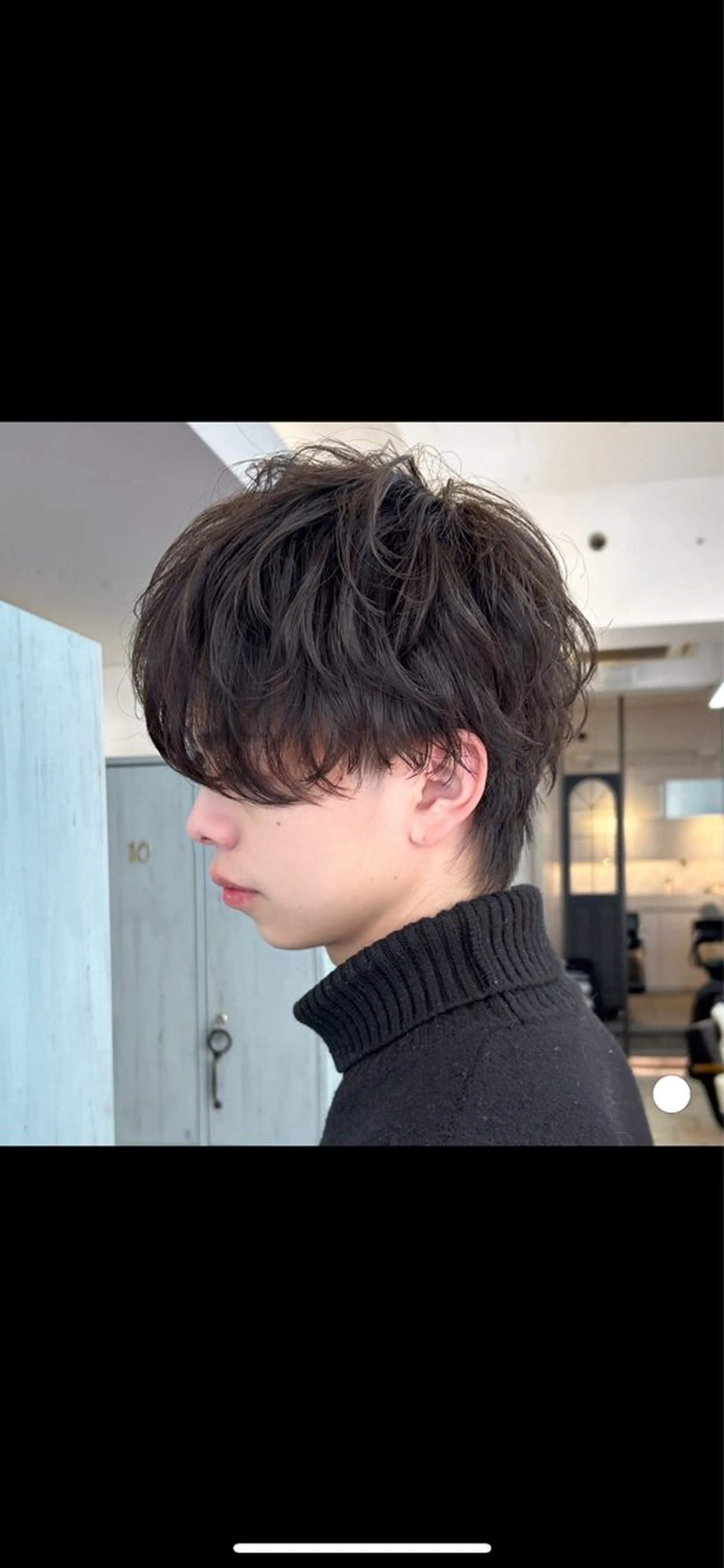 メンズ マッシュ メンズパーマ メンズ特化/パーマ 縮毛矯正/AYAのヘアスタイル