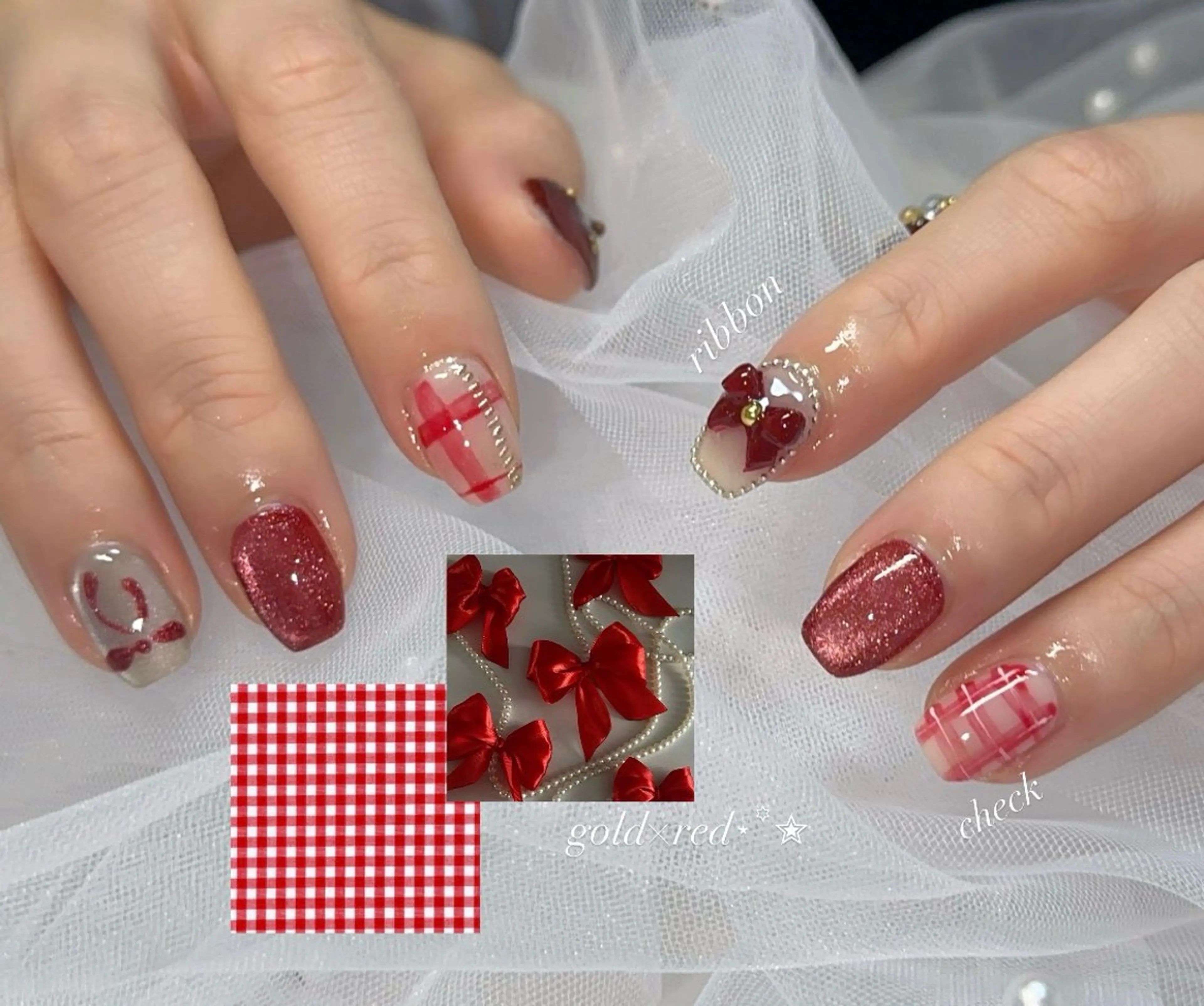 ネイル ハンドネイル Cham Haruneのネイルデザイン