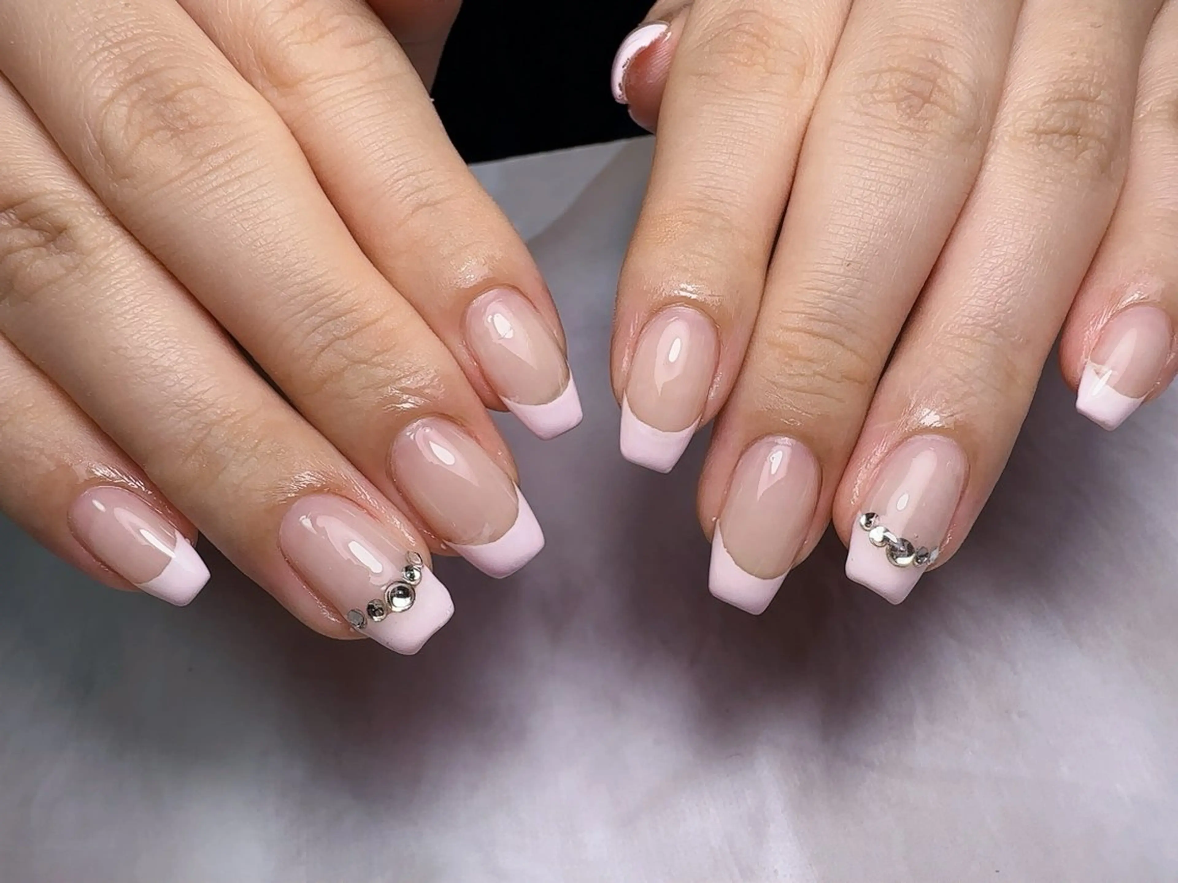 ネイル フレンチネイル シンプルネイル ハンドネイル nail happiness.のネイルデザイン