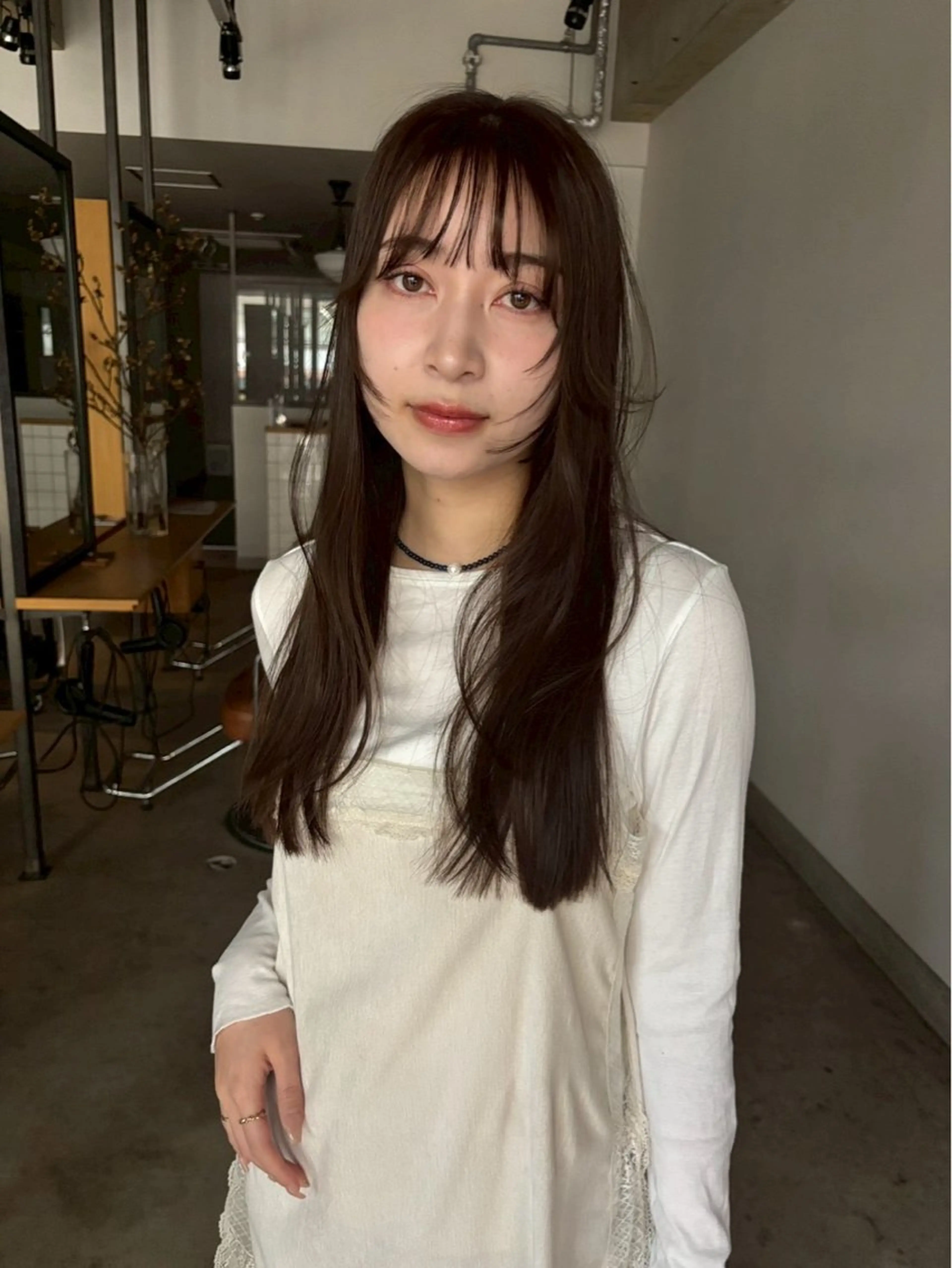 カラー miku/天神 艶カラーのヘアスタイル