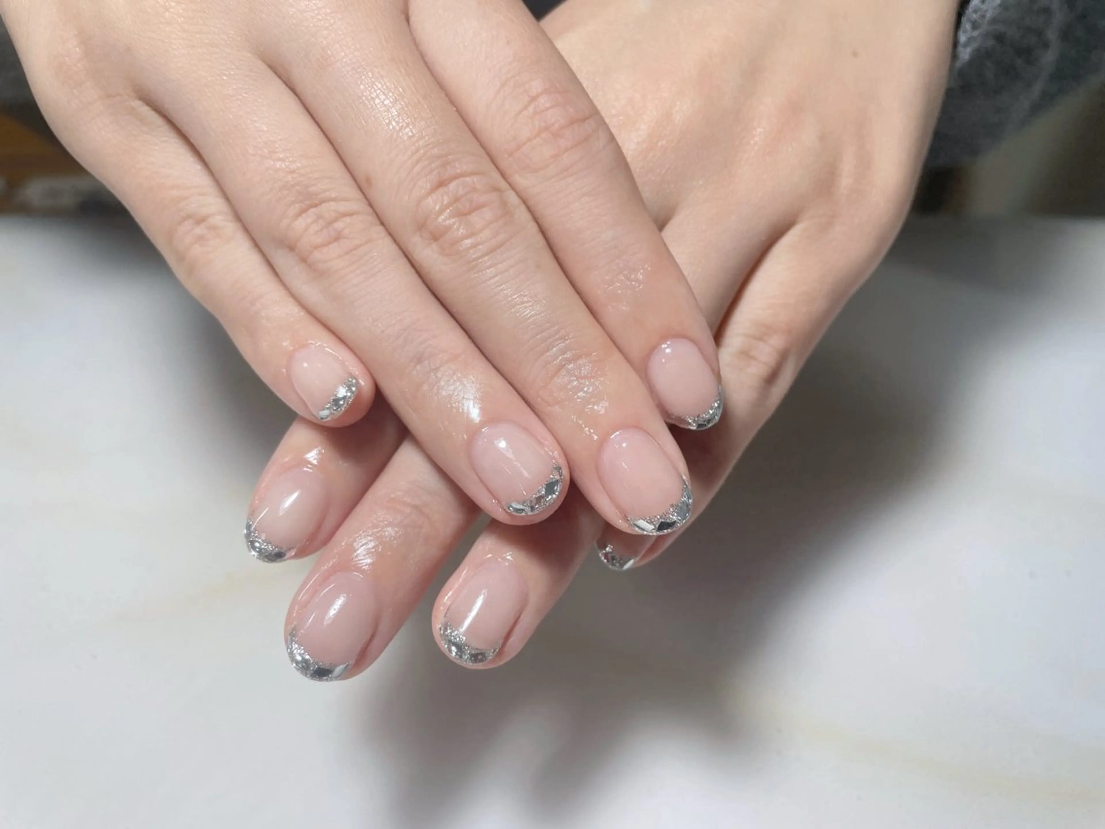 ネイル アートネイル フレンチネイル ジェルネイル グラデーション 韓国ネイル 久保田 マリコのネイルデザイン