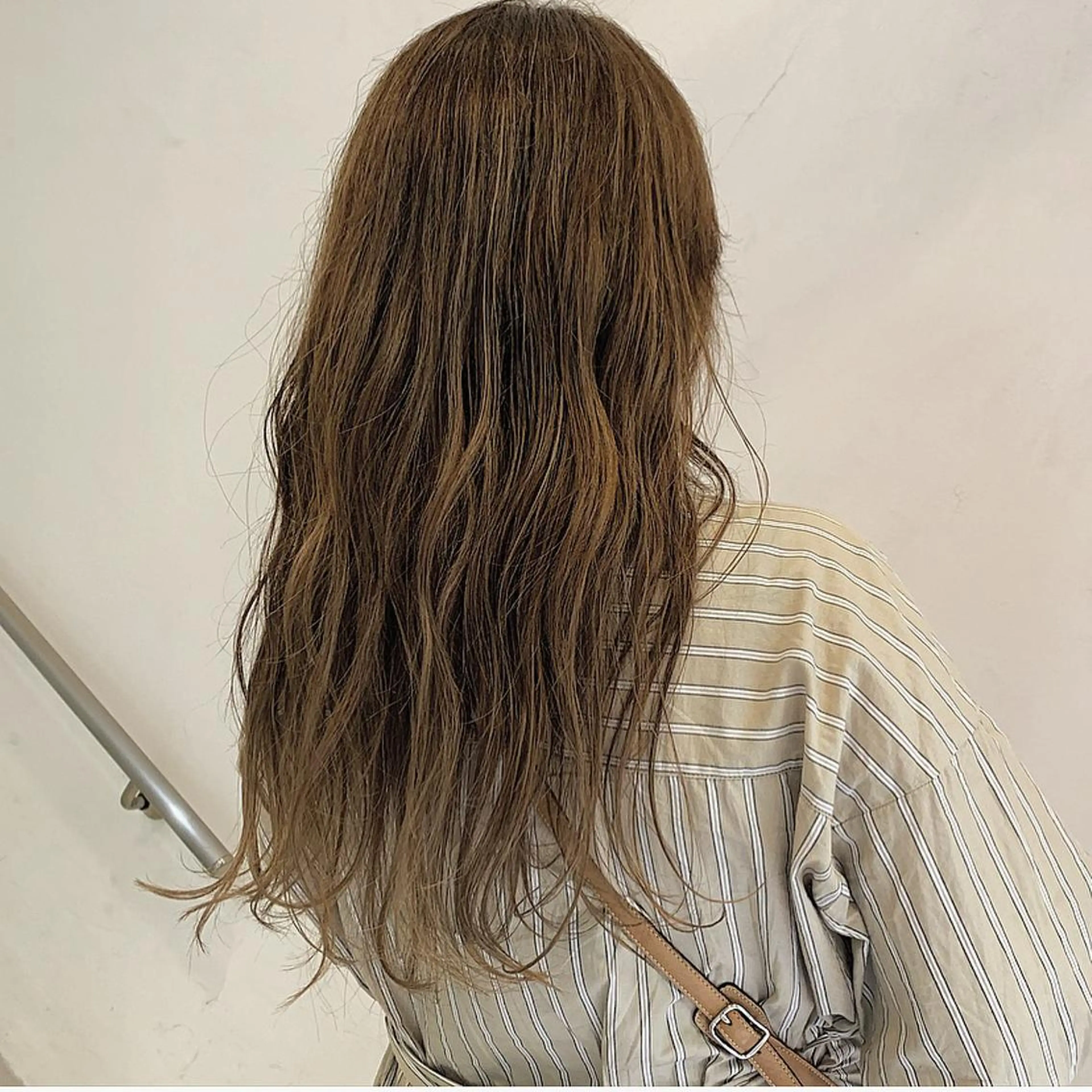 ロング カラー ヘアカラー 似合わせカットカラー ♡佐藤捺美のヘアスタイル