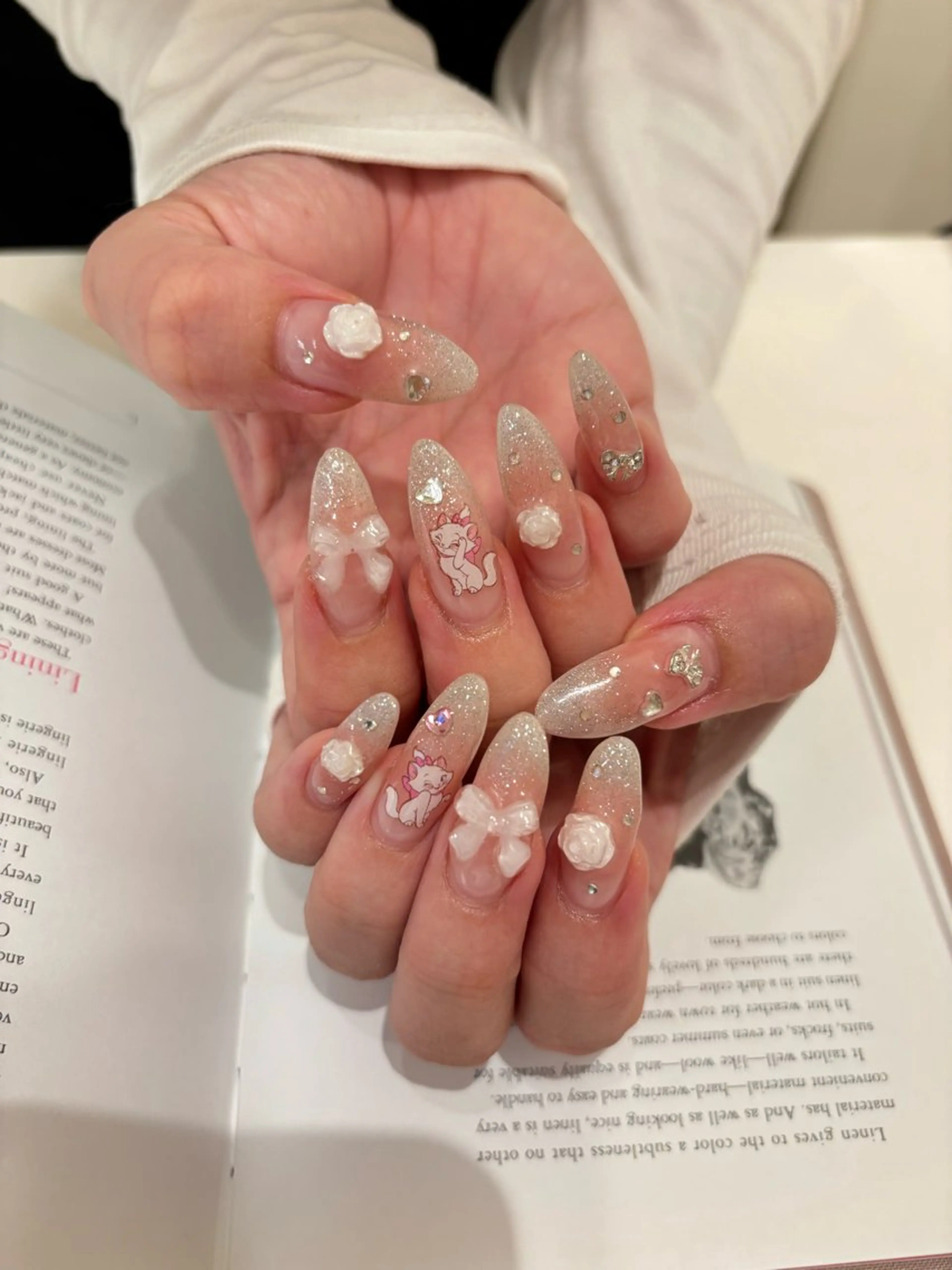 ネイル ハンドネイル ハンドケア ﾐﾙﾌｨｰﾕ /Tomoeのネイルデザイン