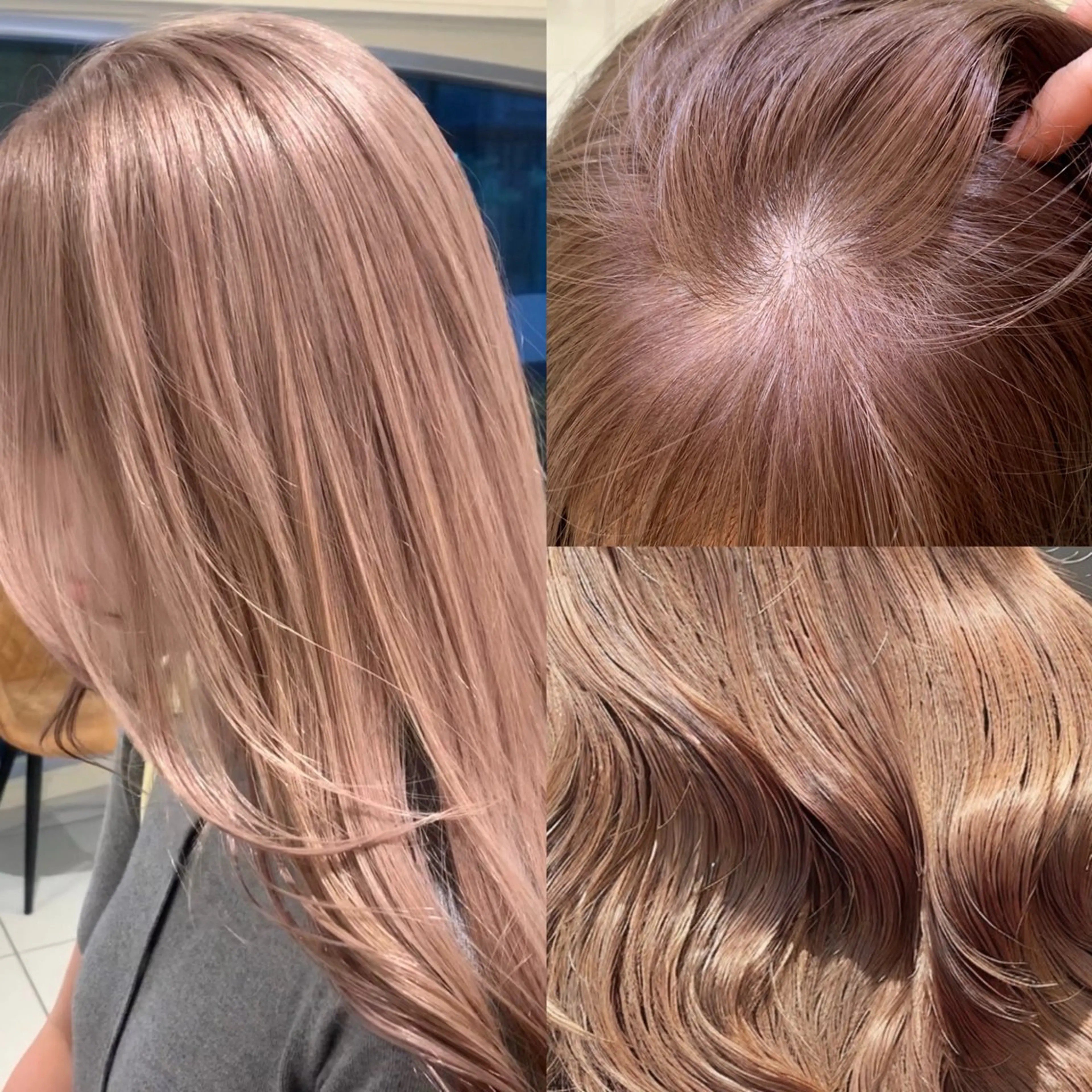 ロング 赤みオフの透明感職人 /ケア重視の美髪施術のヘアスタイル