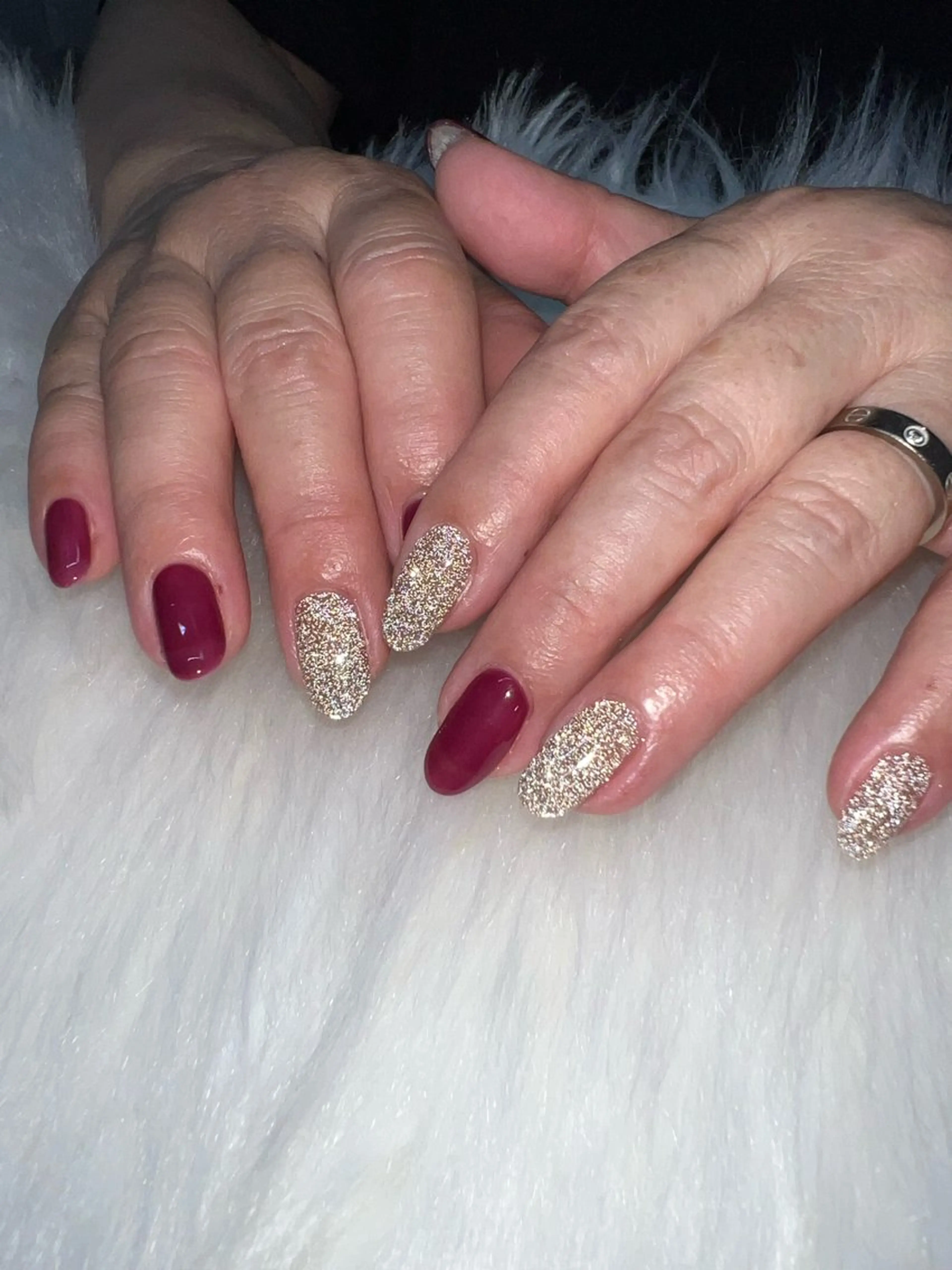 ネイル フラッシュネイル ラメ(グリッター) ハンドネイル BLUME yukiのネイルデザイン