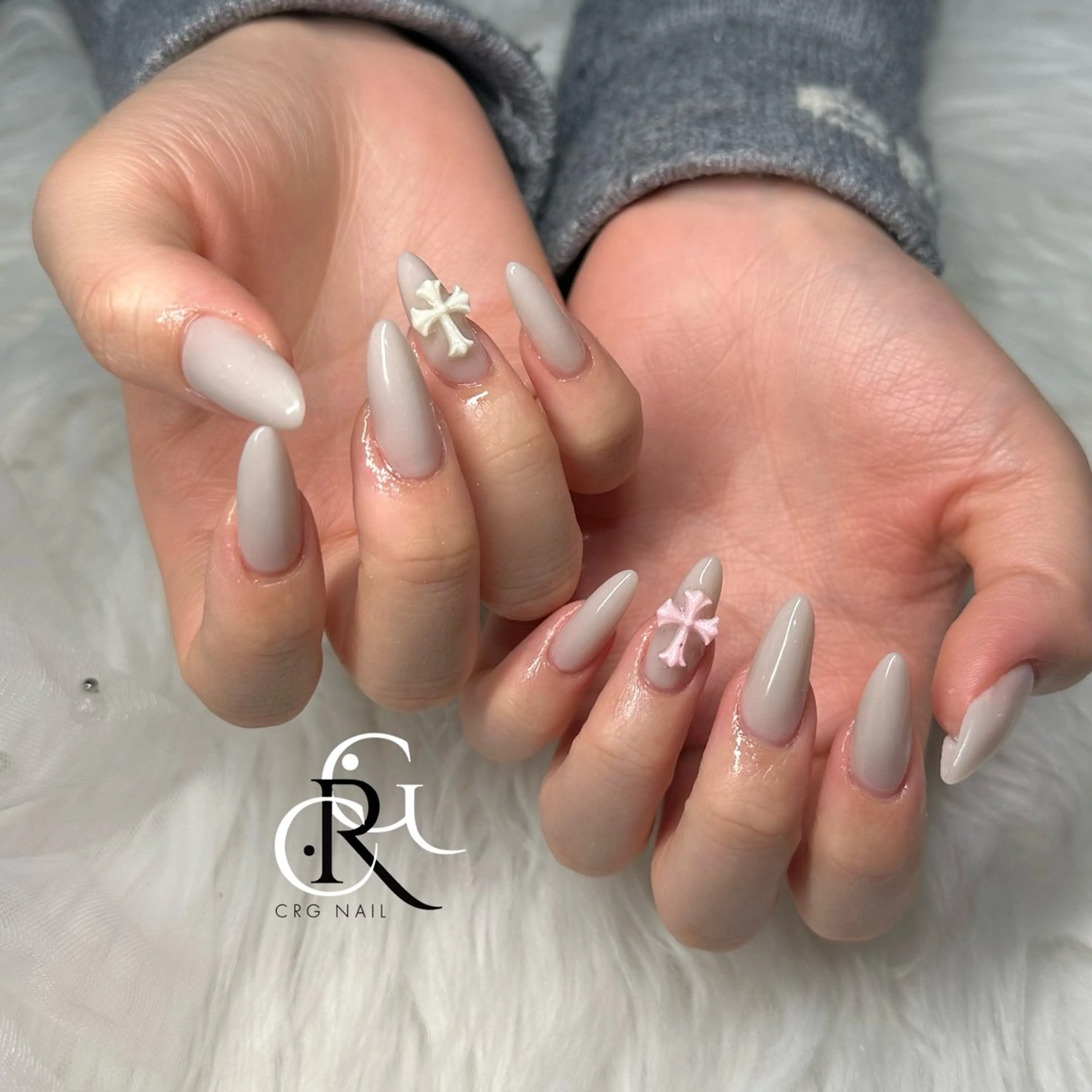 ミディアム ハンドネイル CRGNAIL TOKOのネイルデザイン