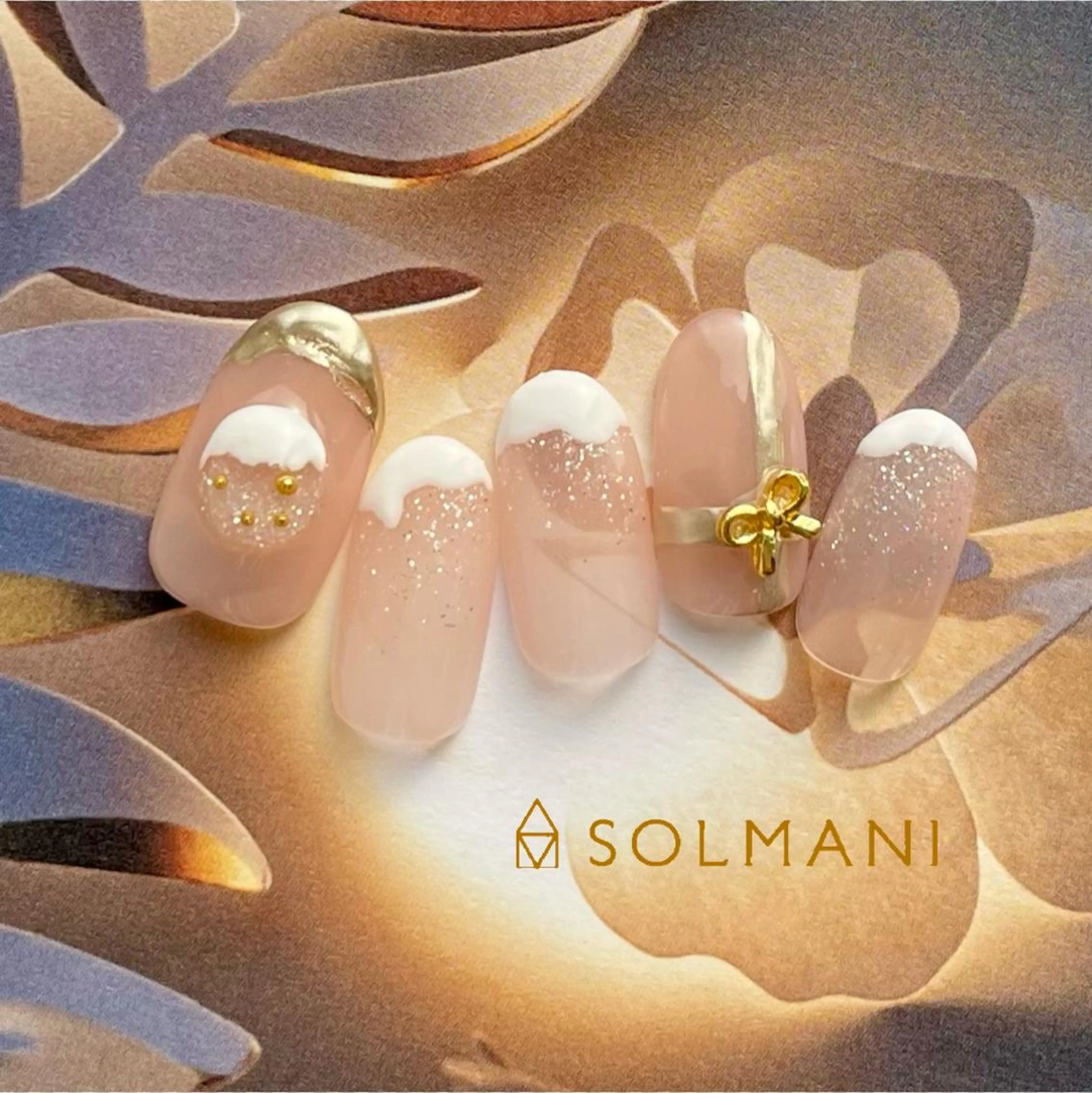 ネイル SOLMANI 予約担当のネイルデザイン