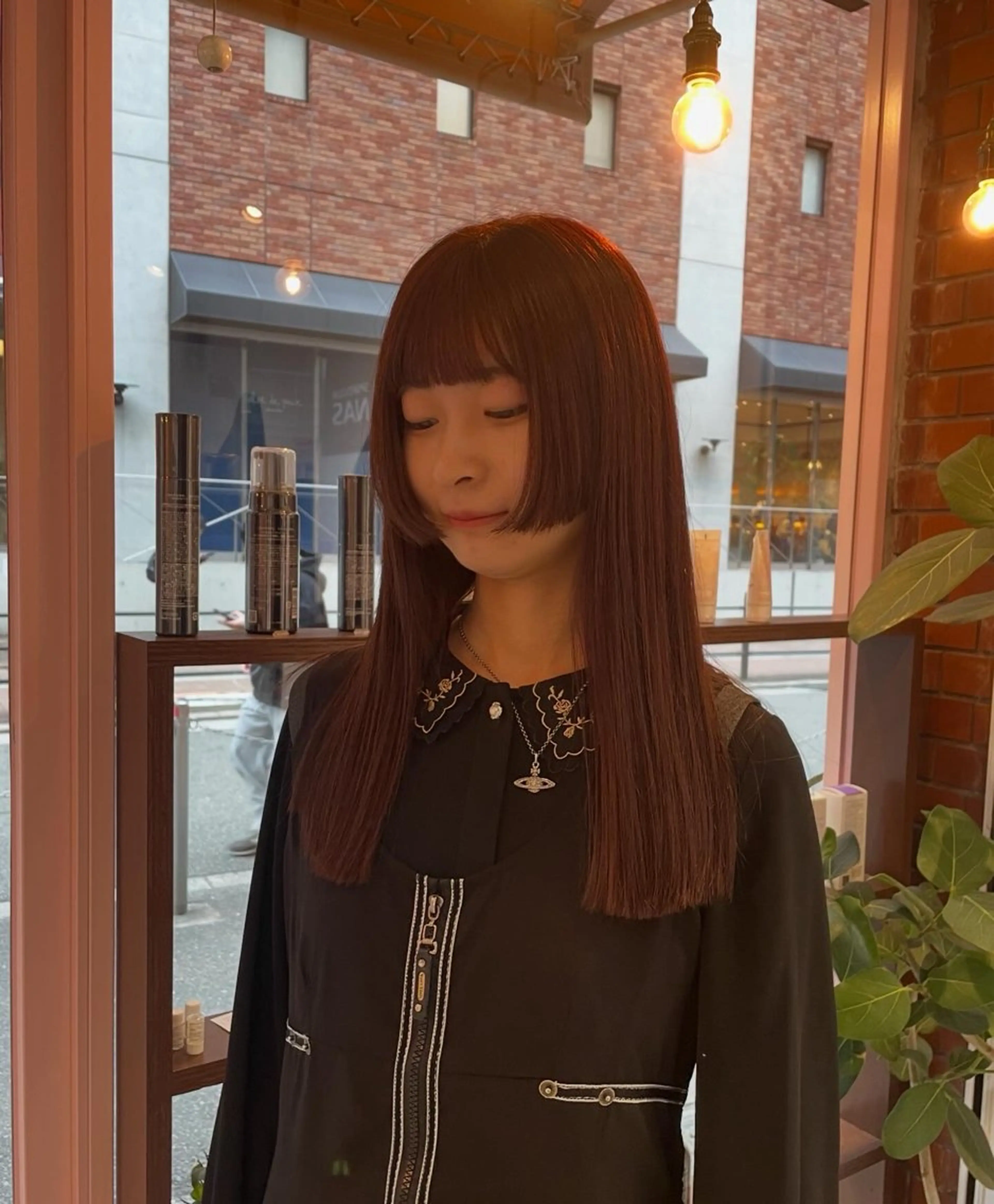 ロング tsuki /天王寺 /カラー/ボブカットのヘアスタイル