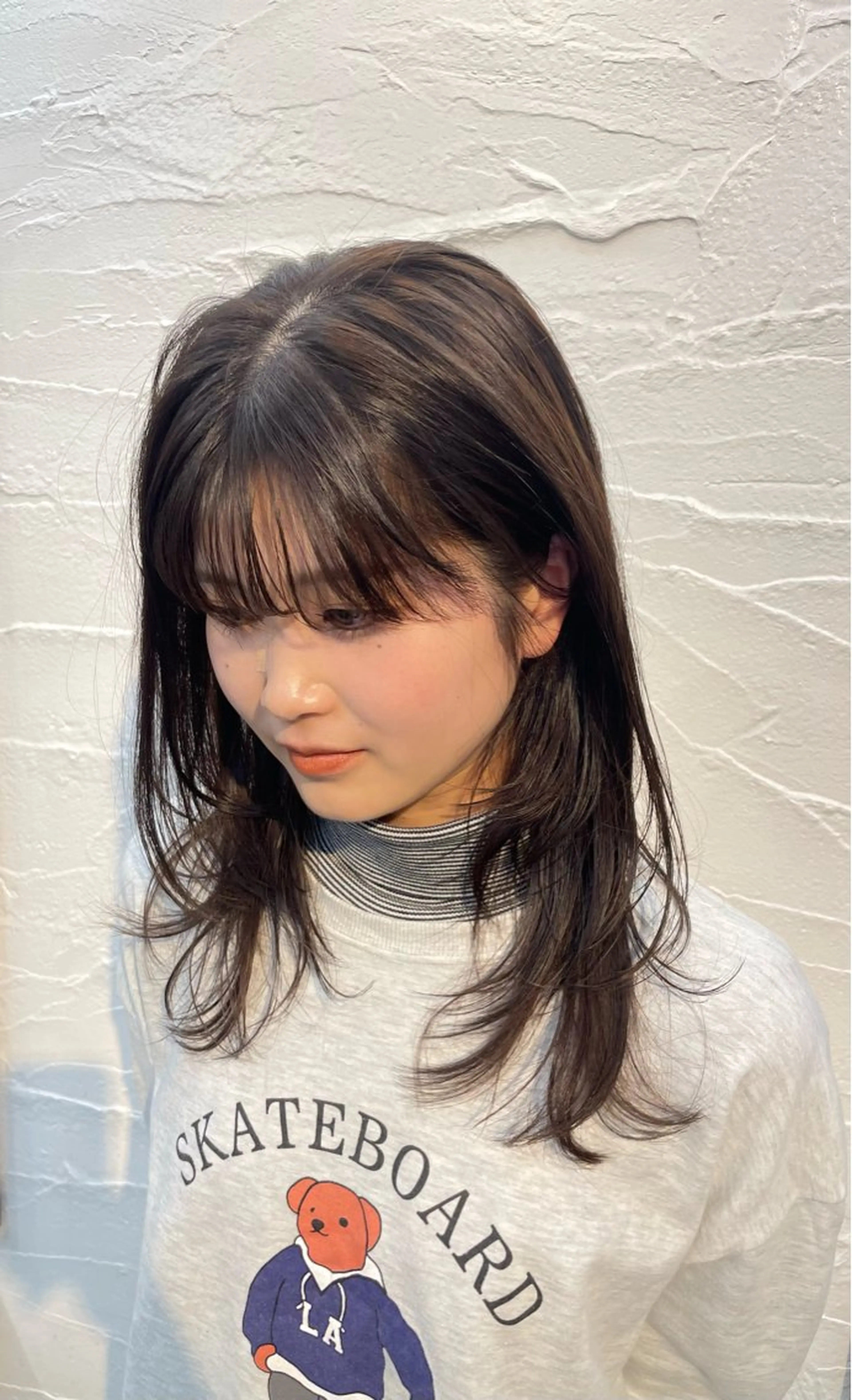 セミロング～ロングcutの写真