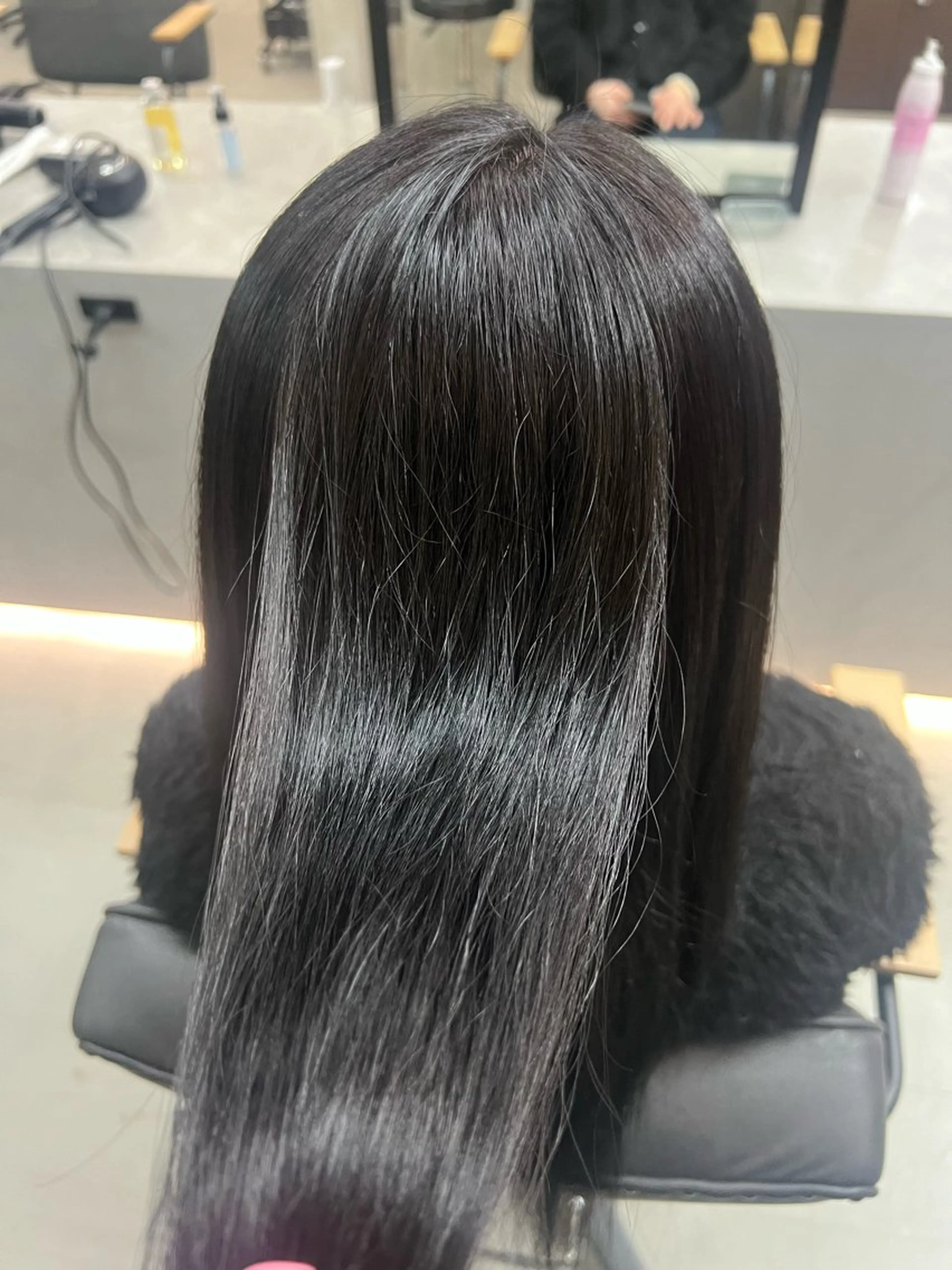 ロング 韓国レイヤー/艶 カラー/RIRIKOのヘアスタイル