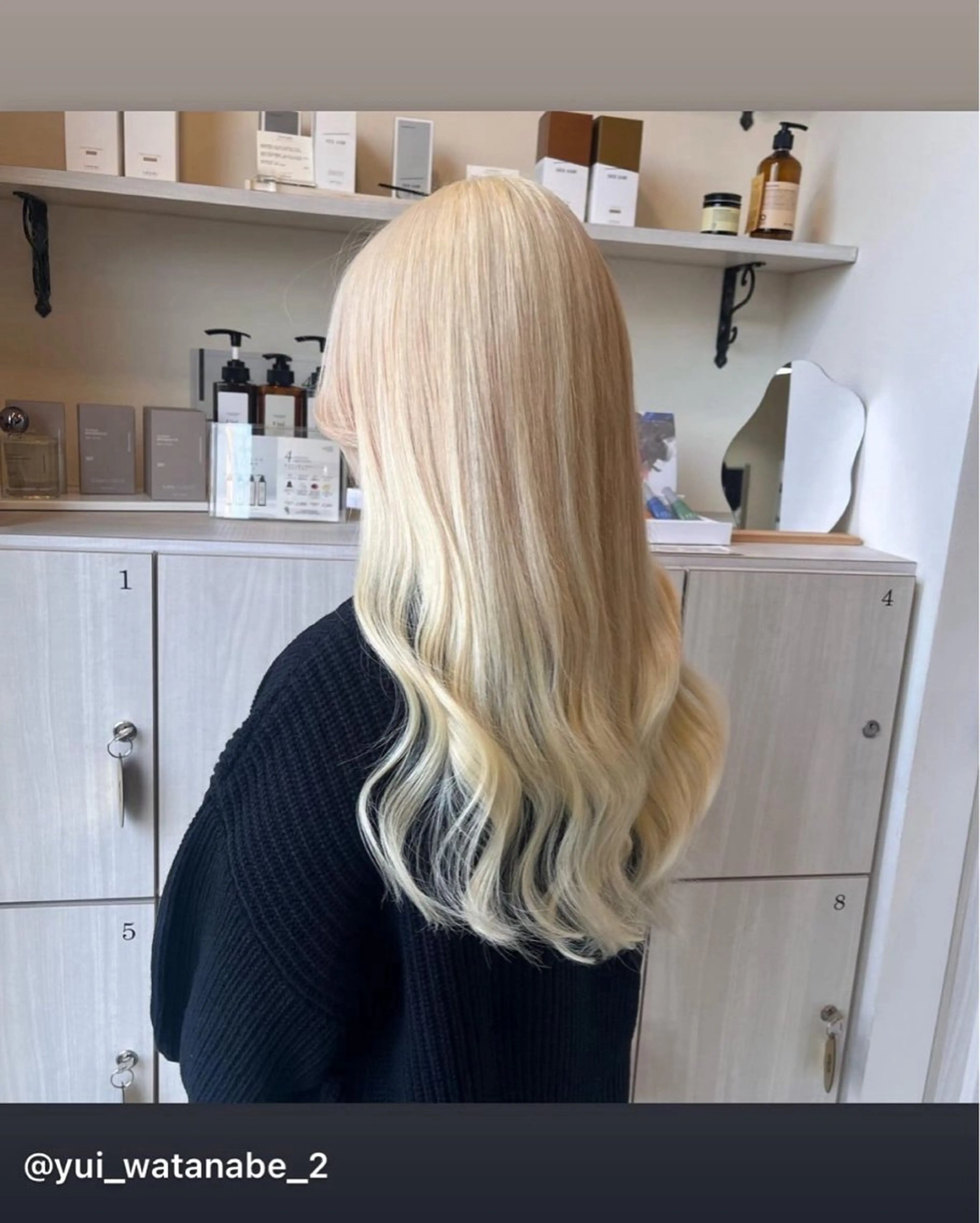 ロング ヘアカラー Uni江坂所属・咲羽/ assistantのヘアスタイル