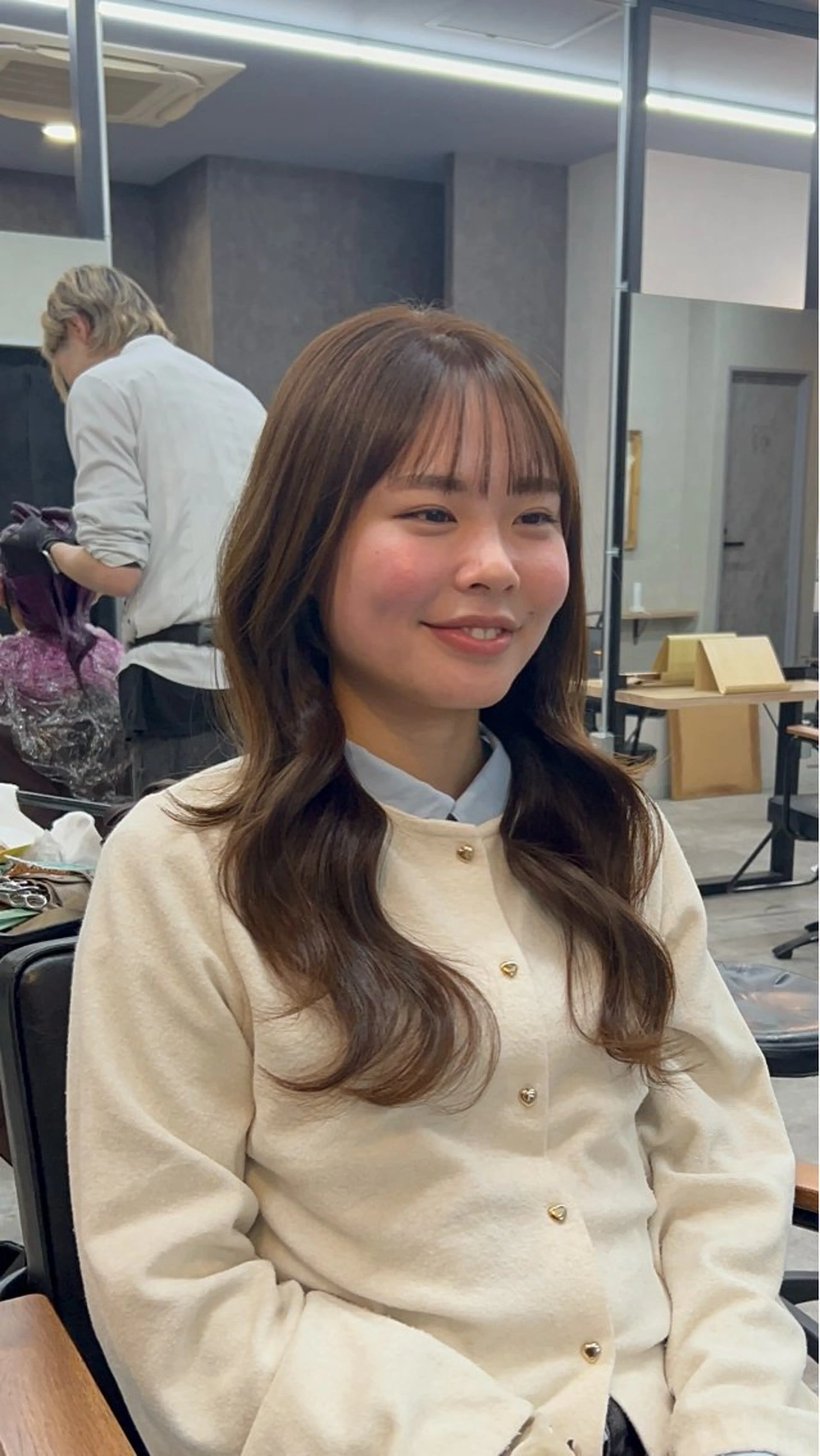 ロング カラー いなみね はるきのヘアスタイル