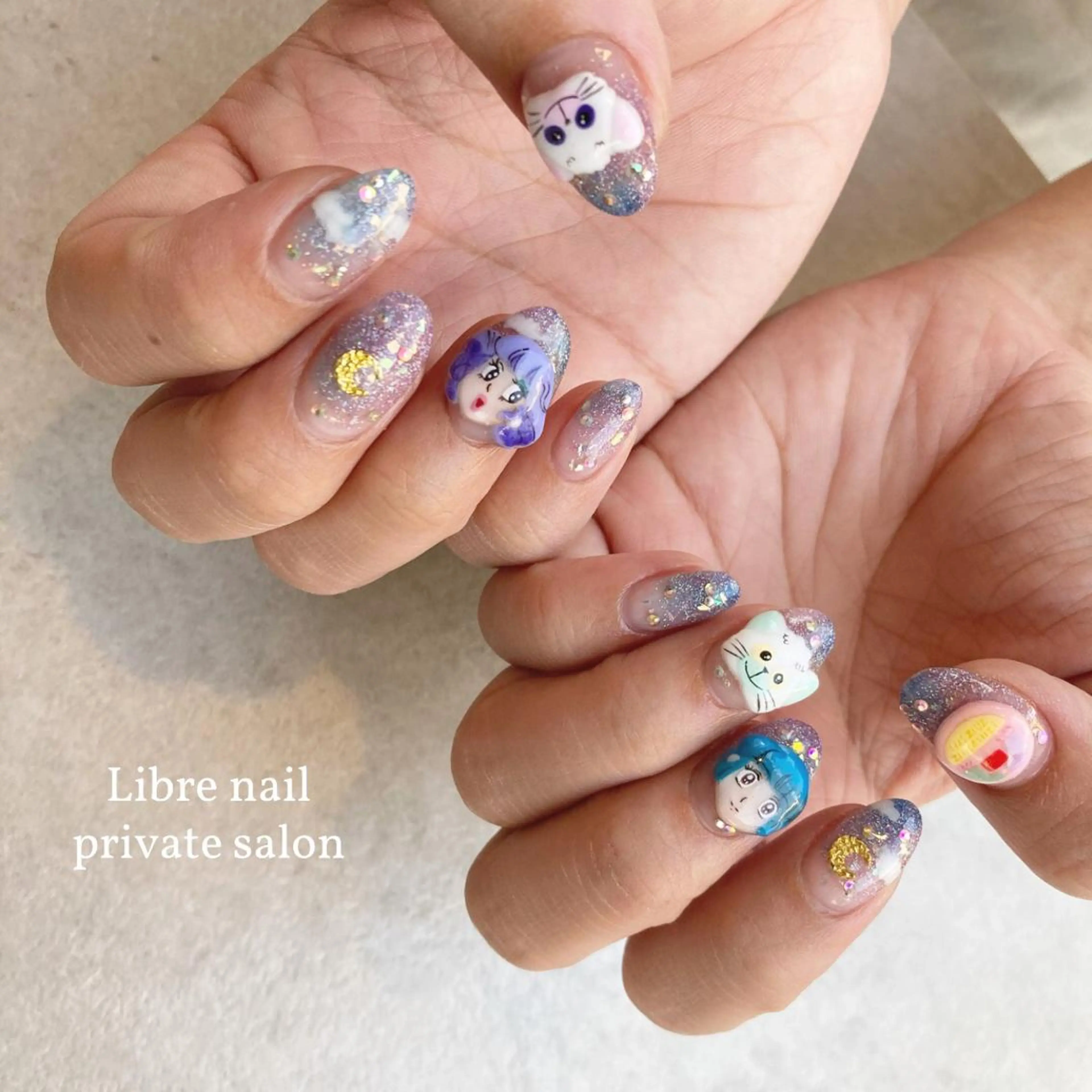 ネイル 持ち込み 【Libre】 -ﾘﾌﾞﾚﾈｲﾙ-のネイルデザイン