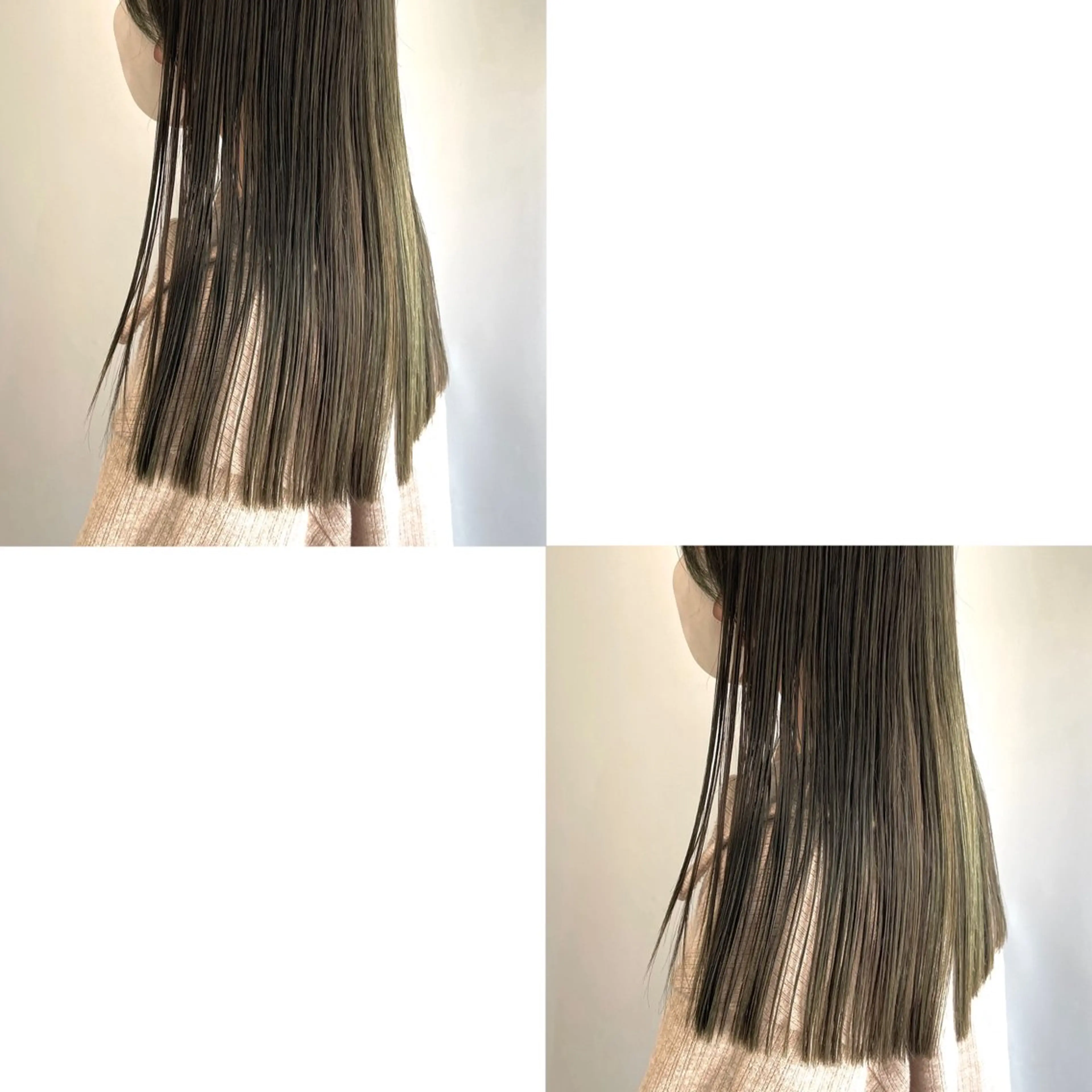 ロング カラー ヘアカラー トリートメント 青沼夏未/オリーブ/ 寒色カラーのその他イメージ