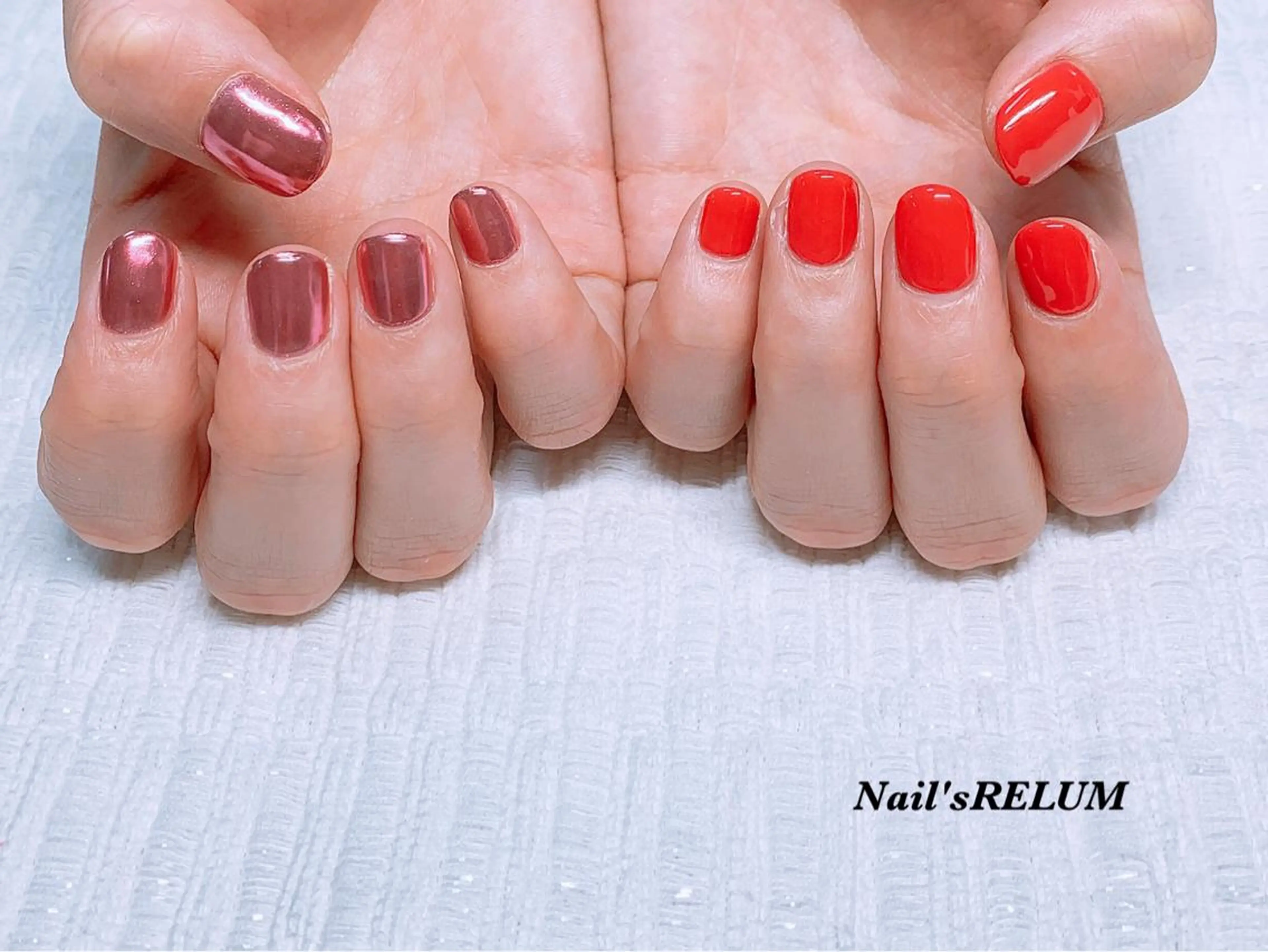 ネイル アートネイル ハンドネイル THECOLORS所属・近貞 莉奈のネイルデザイン