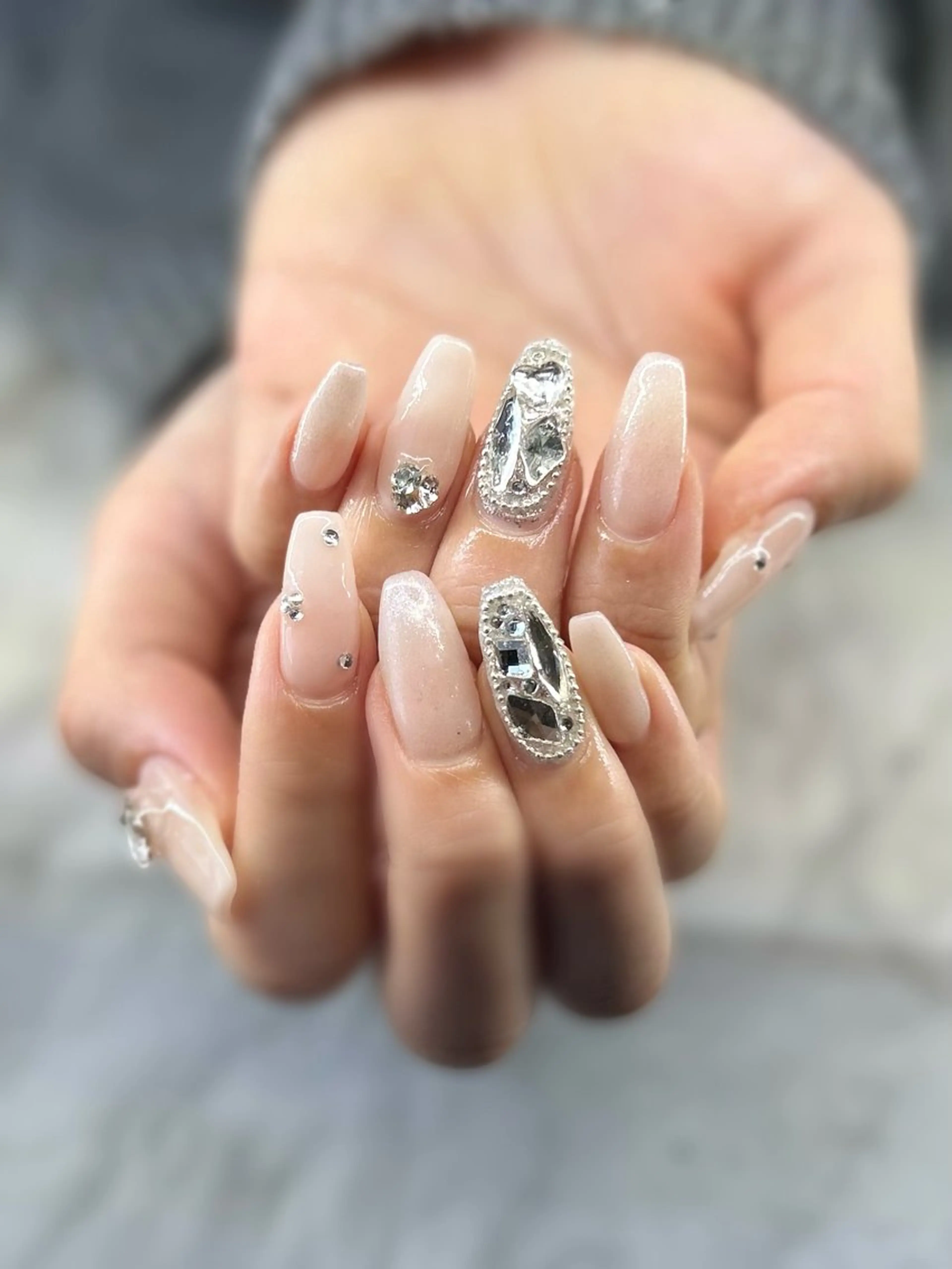 ネイル 長さ出し 持ち込み 長さ出し専門HALE NAIL さとうのネイルデザイン