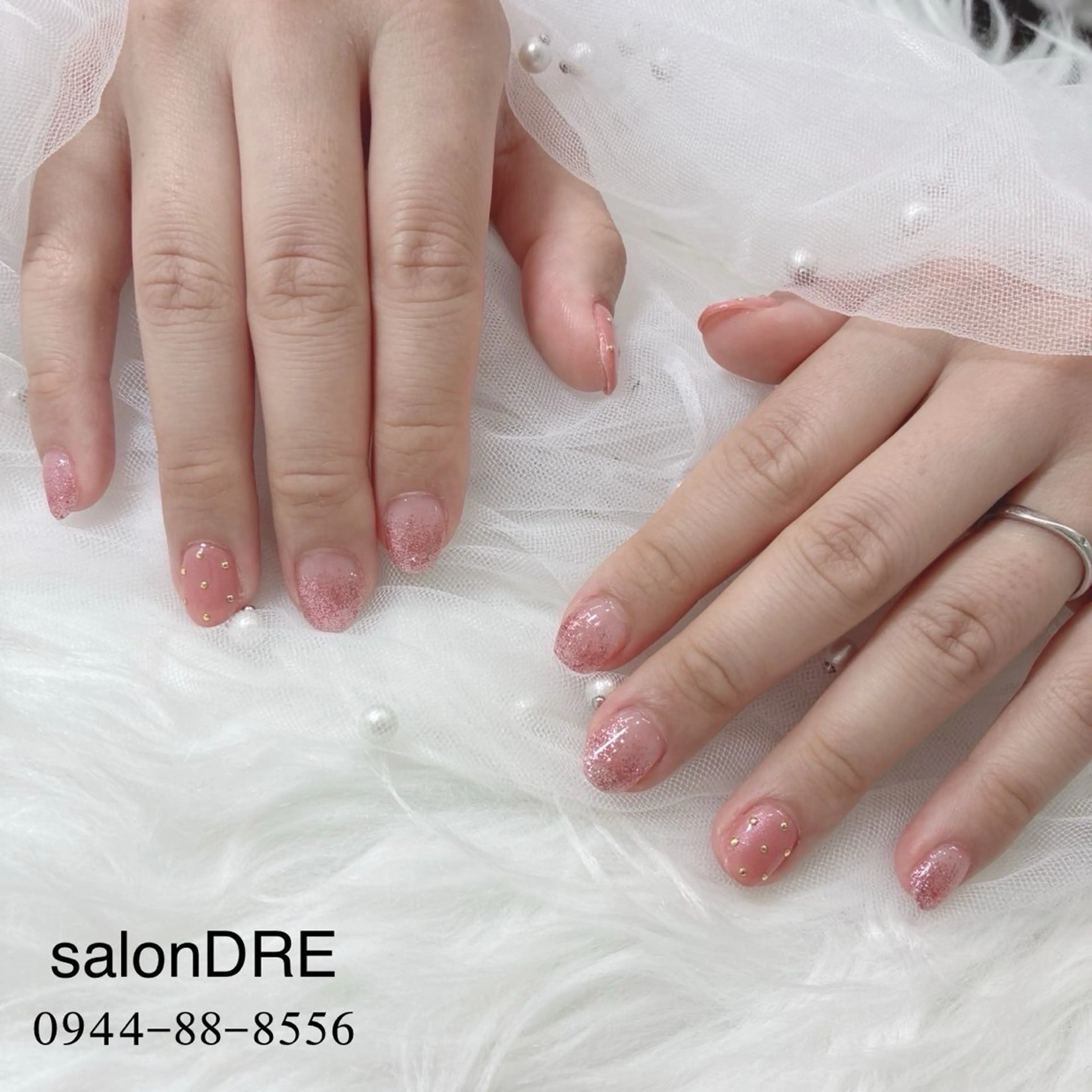 ネイル ピンク ハンドネイル salonDRE AZUSAのネイルデザイン