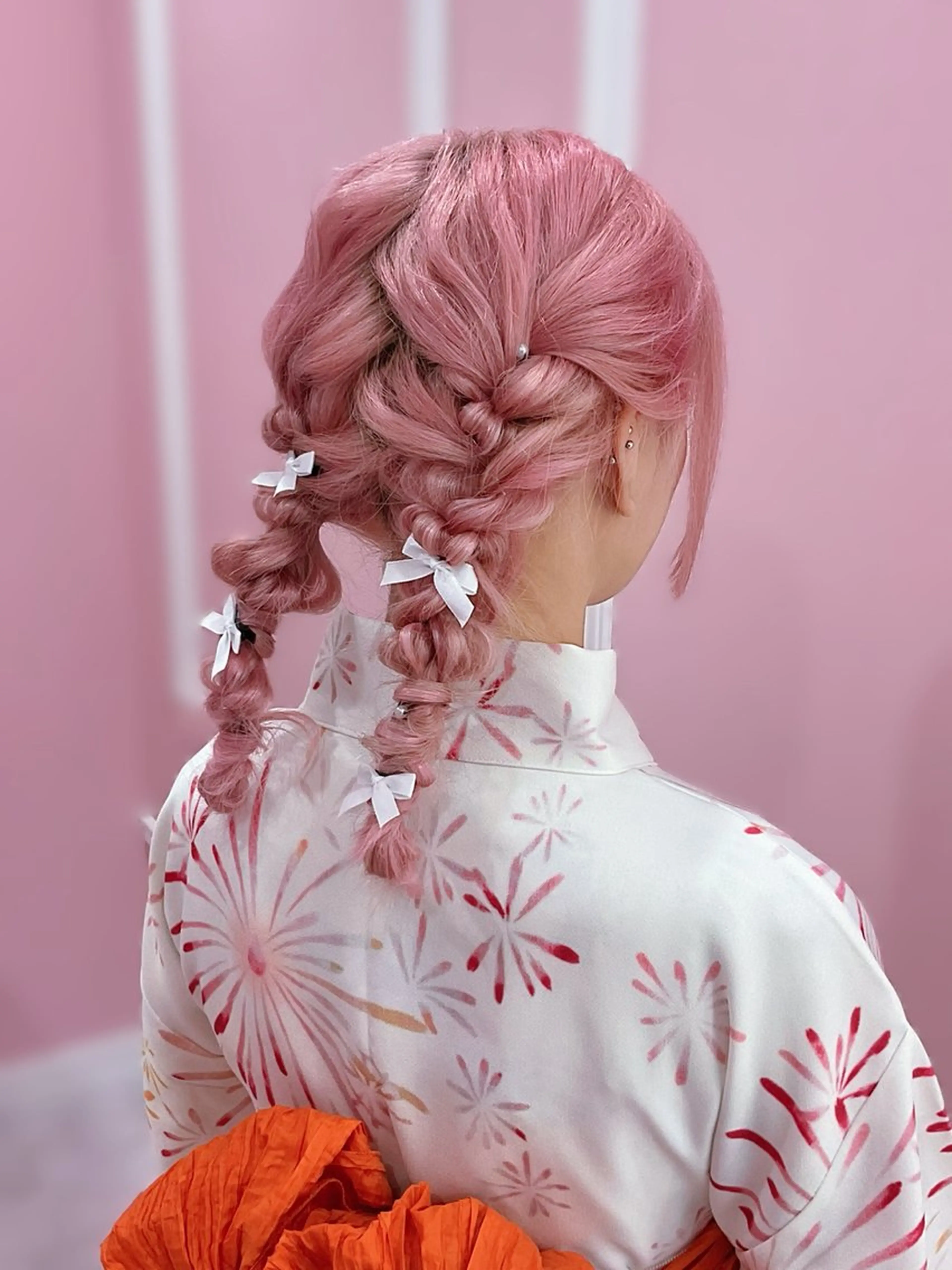 【結婚式・お呼ばれヘア】ヘアセットの写真