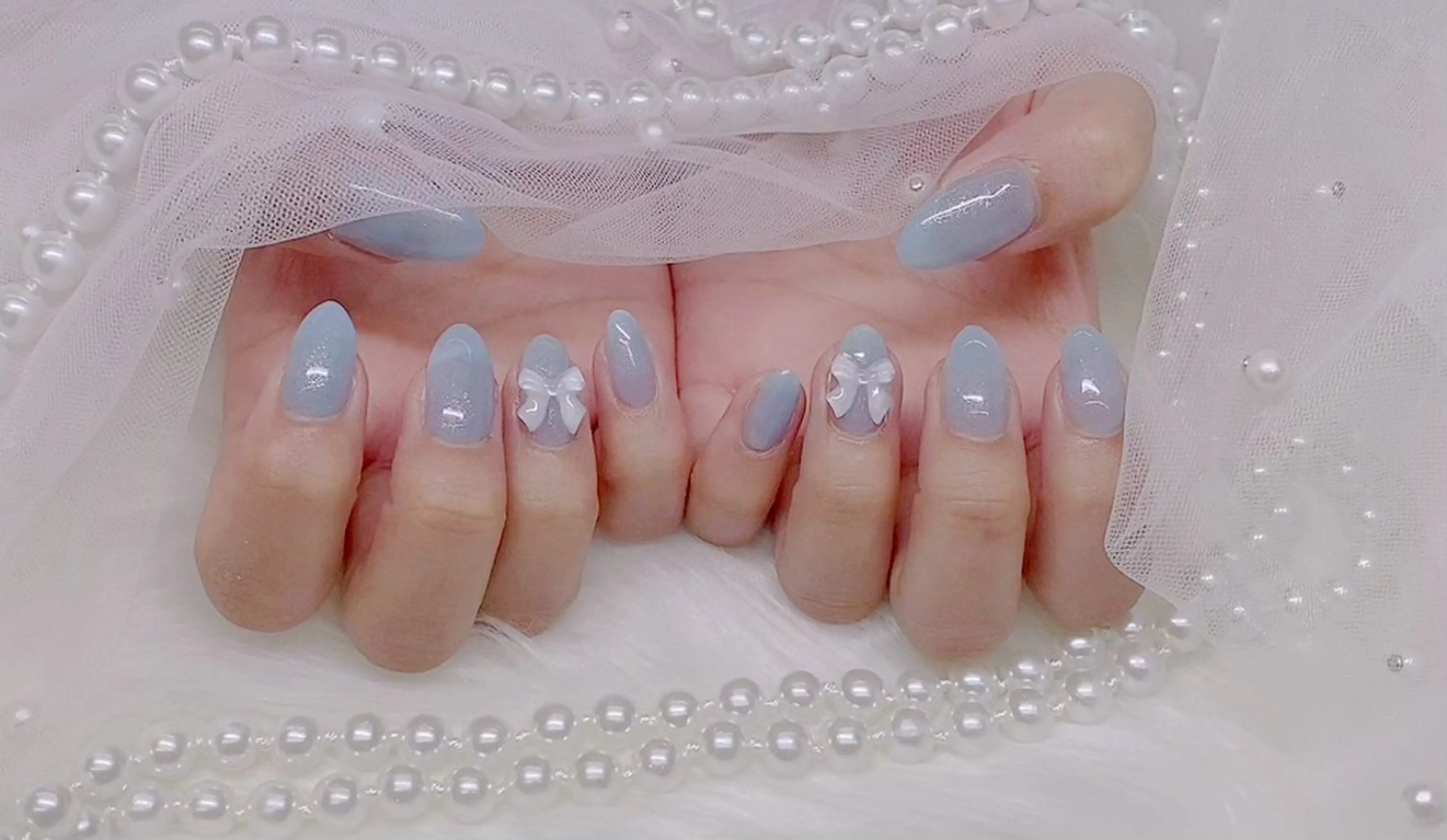 ネイル ETERNA Nail 銀座店【パラジェル/フィルイン/チップ長さだし/マグネット/ニュアンス】所属・ア カリのネイルデザイン