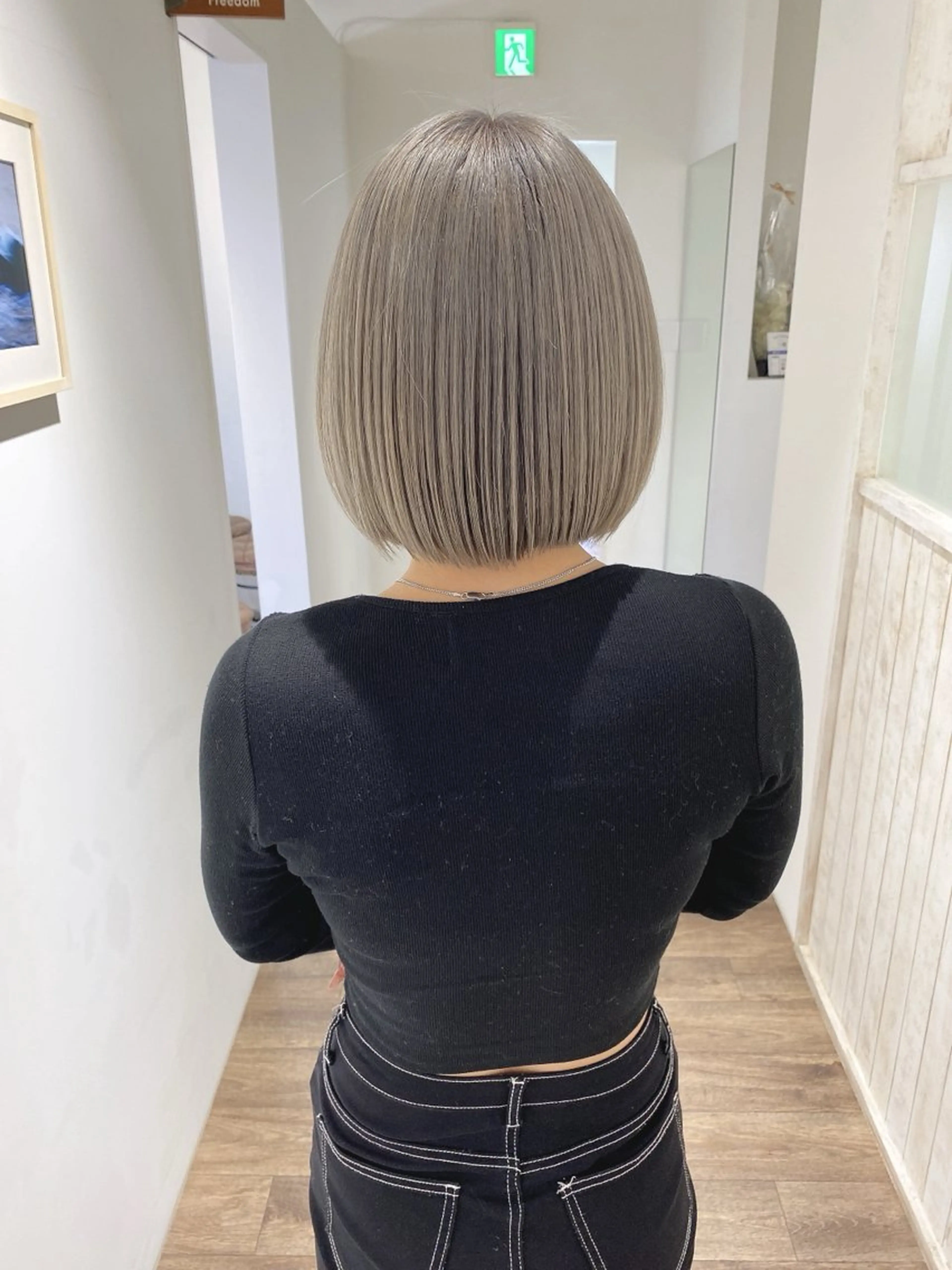 ミディアム カラー ブリーチ GO TODAY SHAiRE SALON 横須賀所属・ハイライト⭐️上野 高広のヘアスタイル