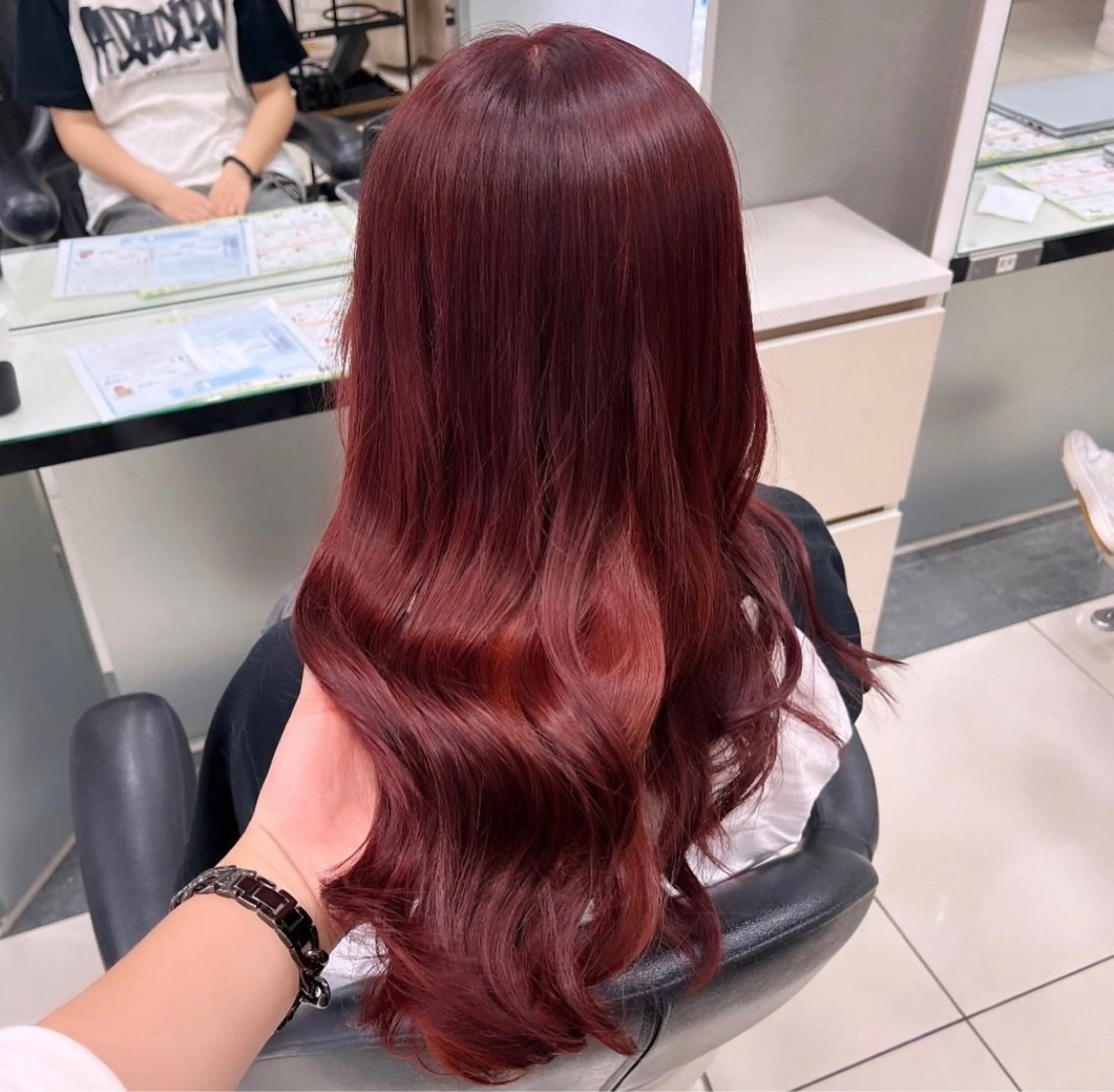 💝12月限定💝透明感カラー+4step treatment🫧の写真