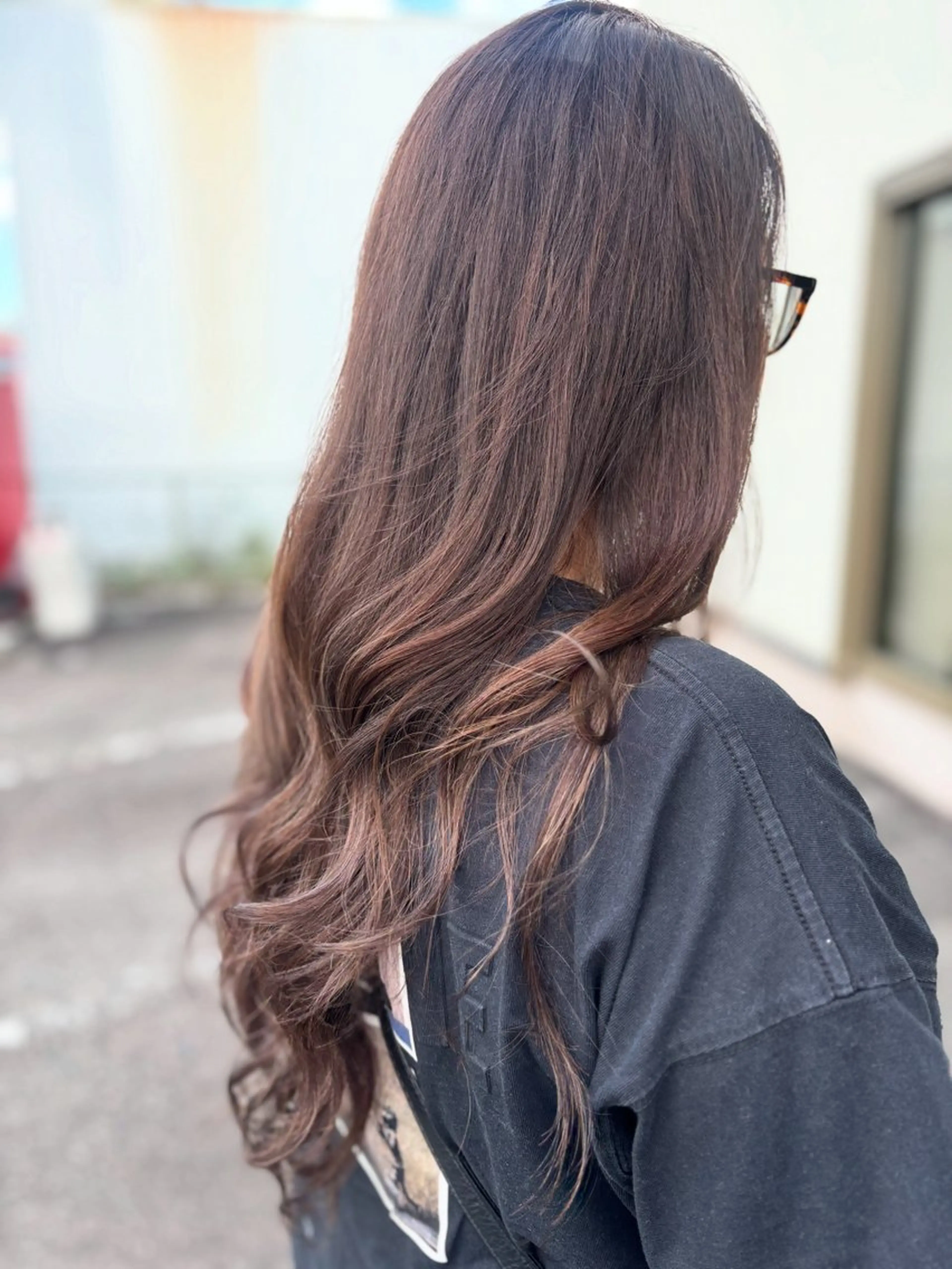 ロング カラー ブリーチ グラデーションカラー nuttela所属・nuttela Aoiのヘアスタイル