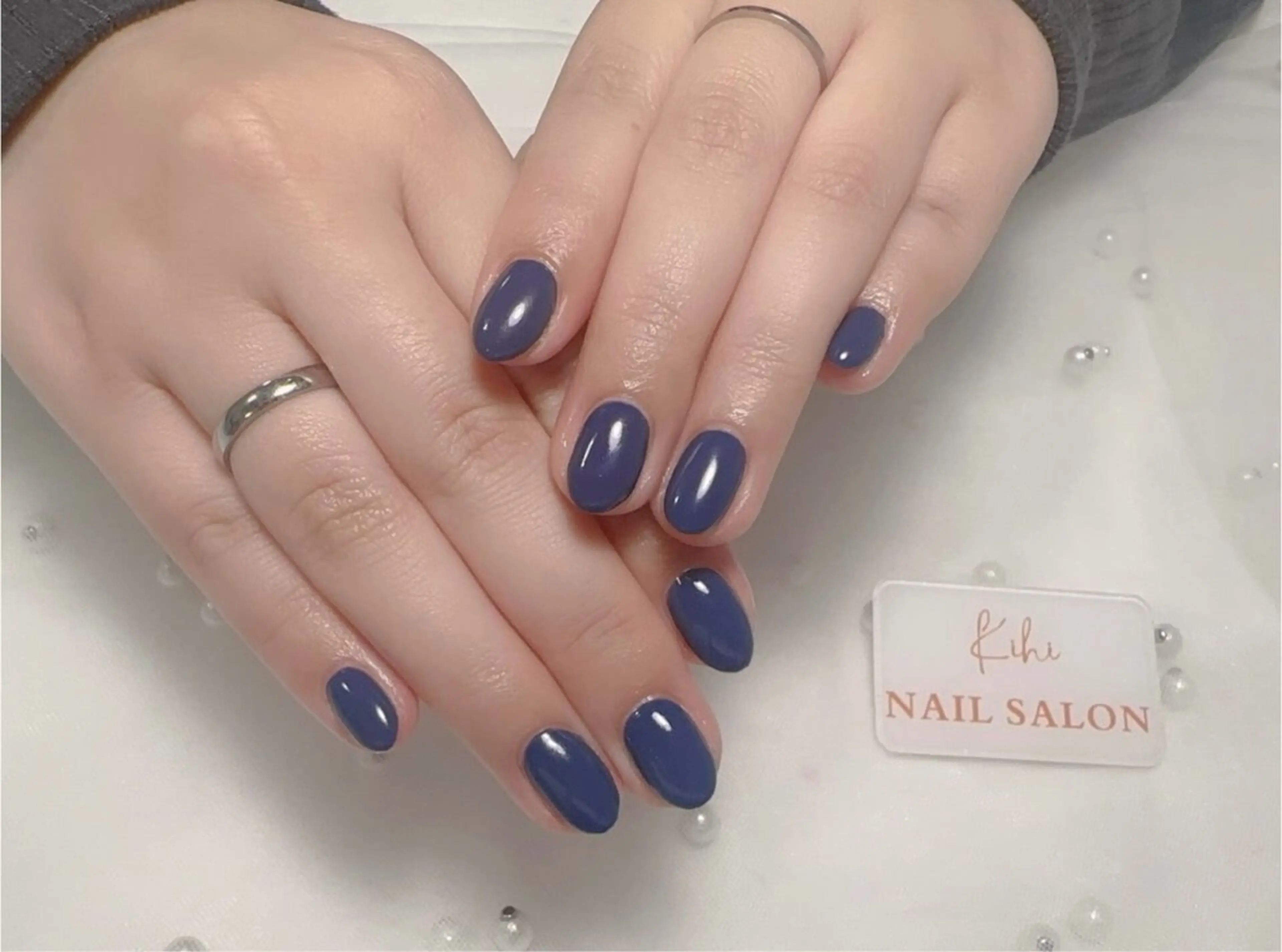 ネイル アートネイル フレンチネイル ジェルネイル グラデーション 韓国ネイル ハンドネイル 小林 あゆみのネイルデザイン