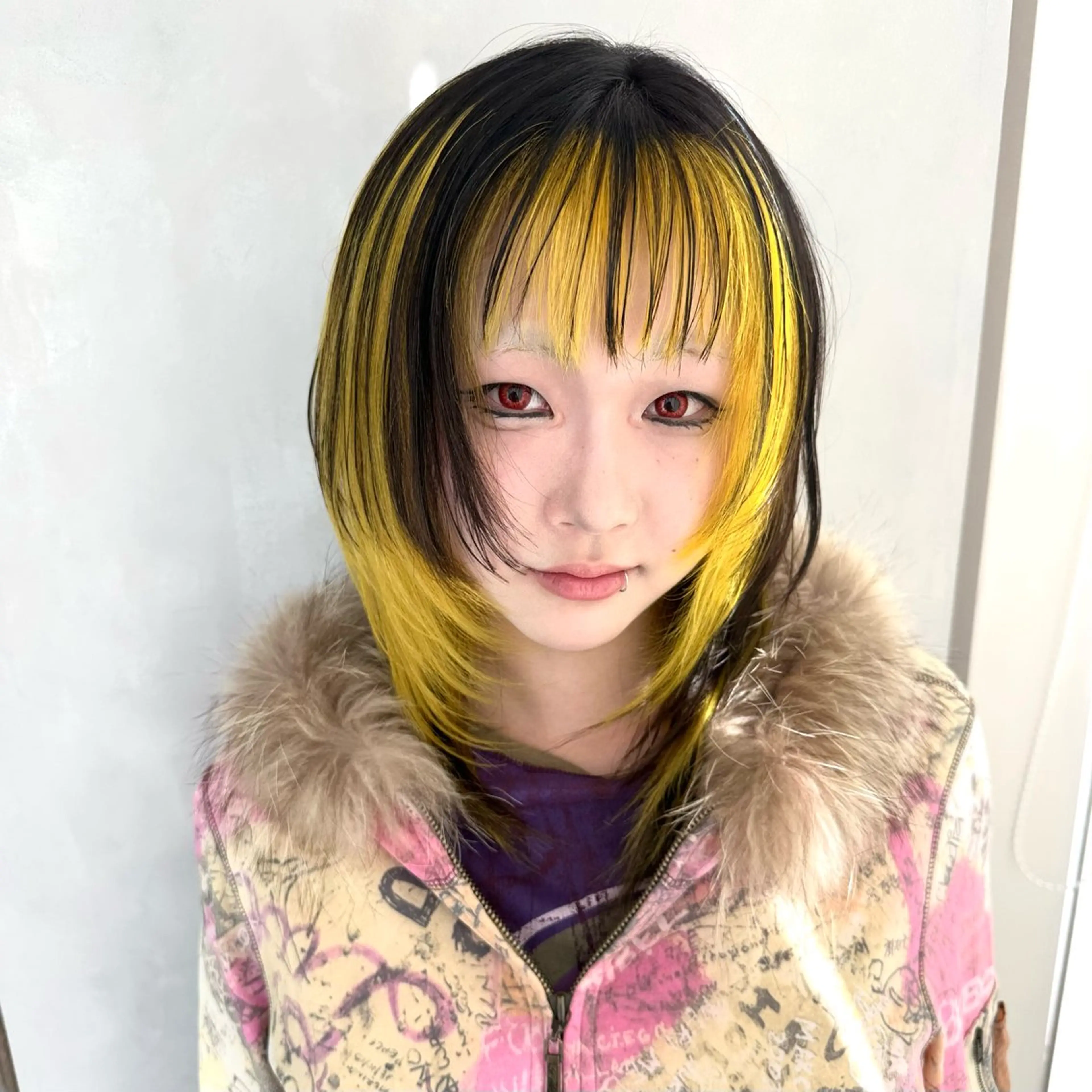 カラー カット ヘアカラー トリートメント デザインカラー/パー マ🦖外岡咲希🦖のヘアスタイル