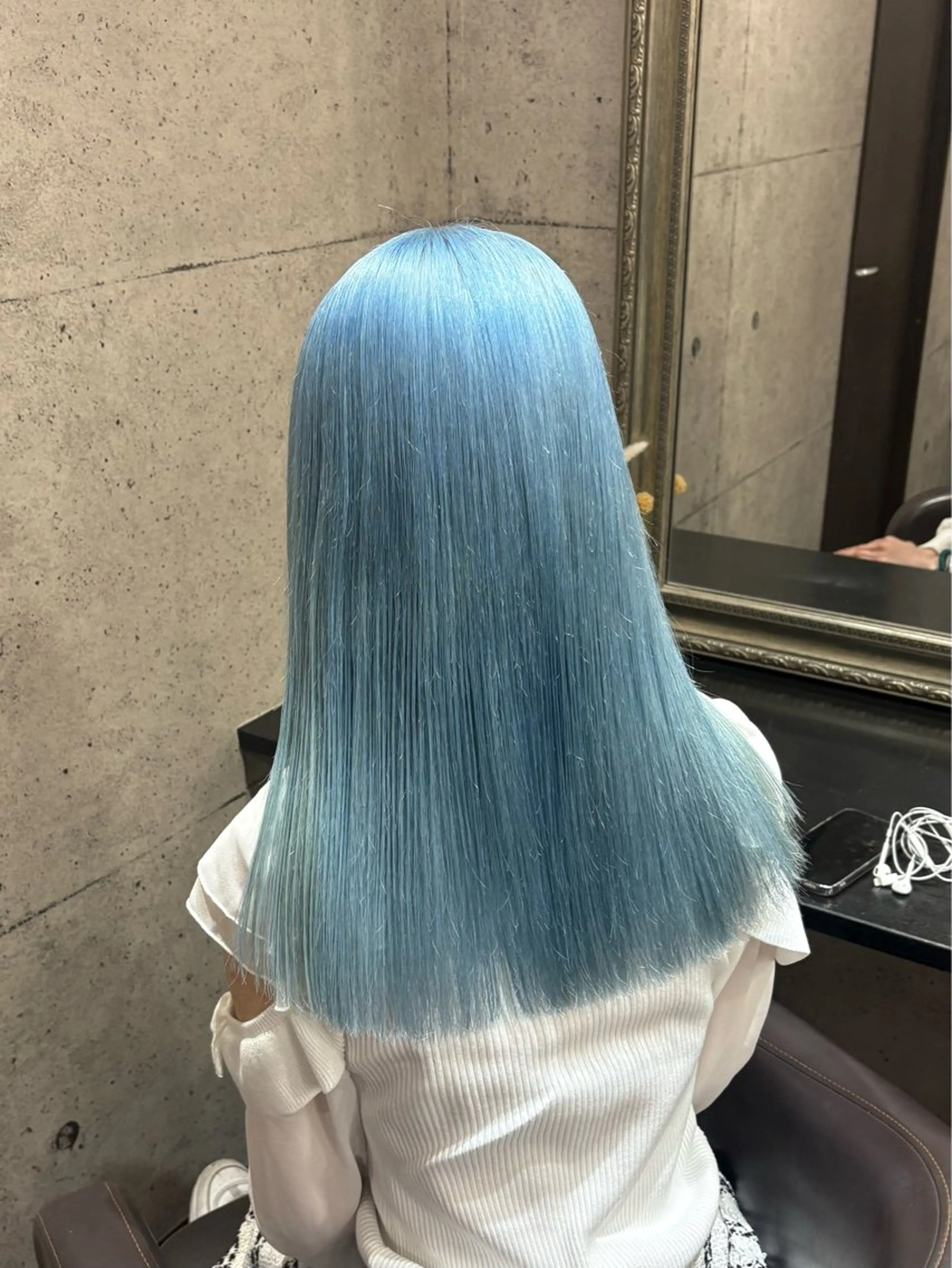 🩵1日2名様限定🩵ケアブリーチ+カラー+Tr✨️リタッチカラーも！ロング料金込み◎の写真