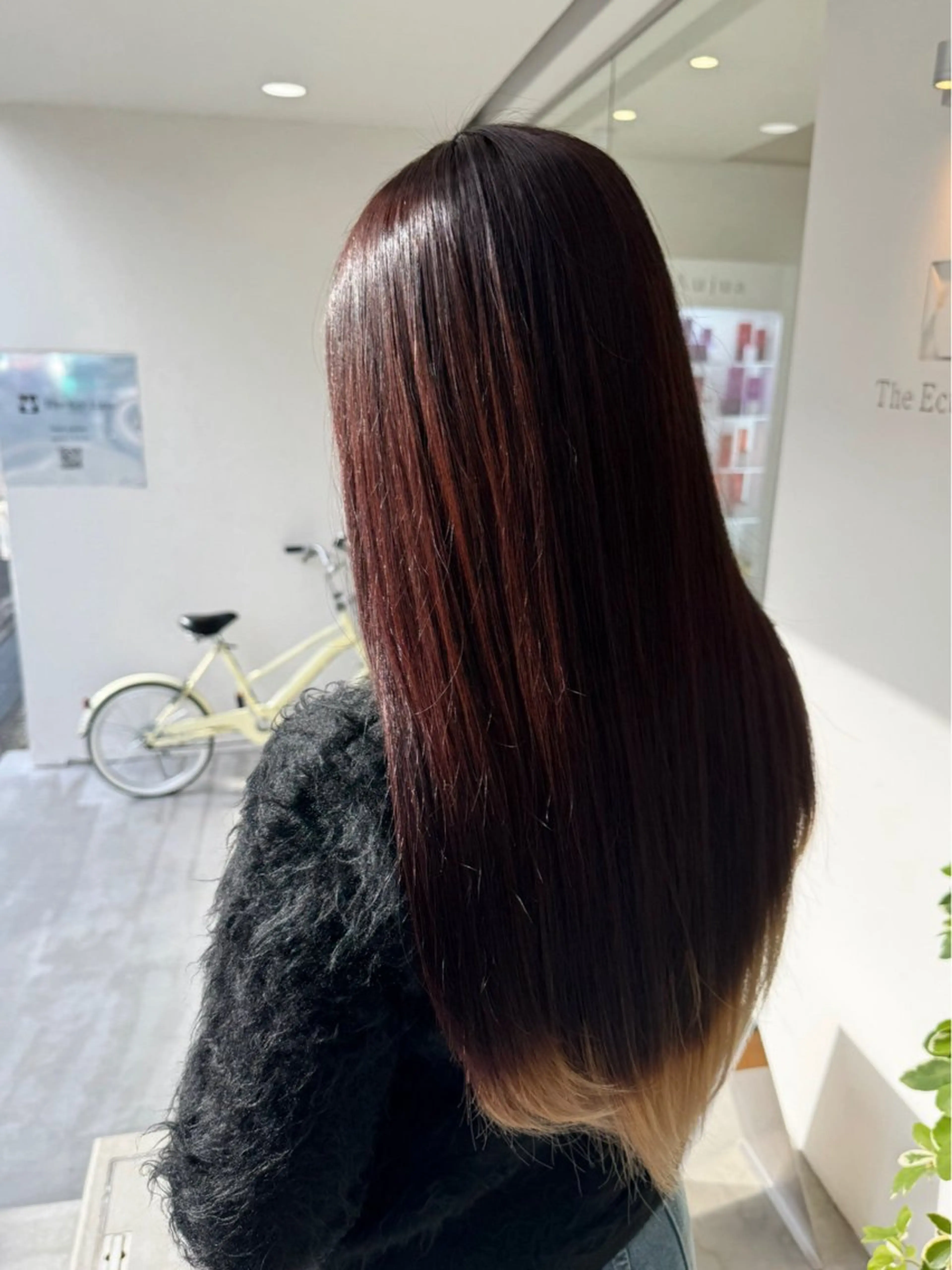 ロング 髪質改善 カット ヘアカラー 箕面/ボブ/ 髪質改善/加藤優眞のヘアスタイル