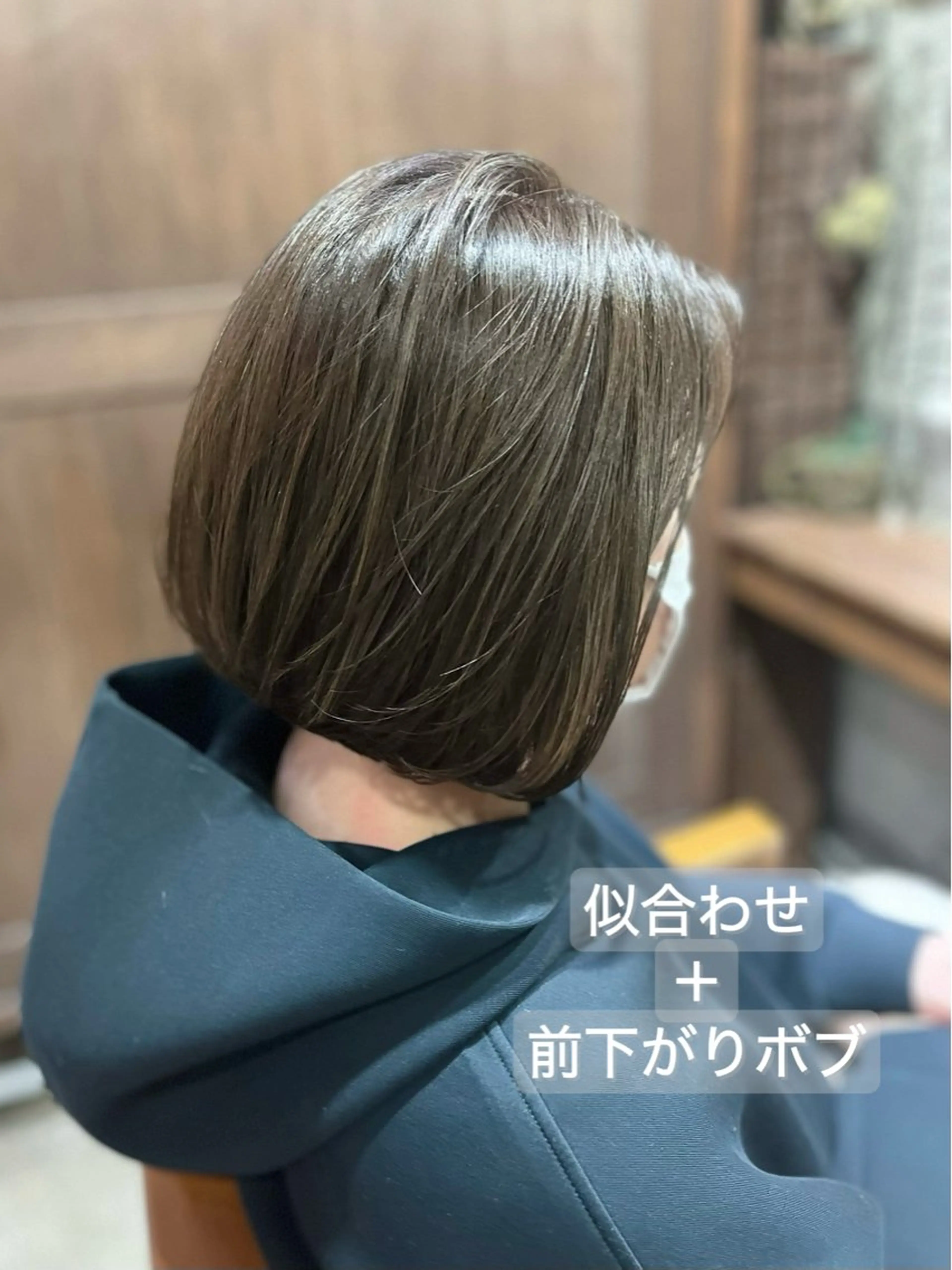 ショート カラー ショートボブ 丸みショート 透明感カラー ボブ ショートヘア カット ヘアカラー 🌷ナチュラル/ 似合わせ🌷長岡のヘアスタイル