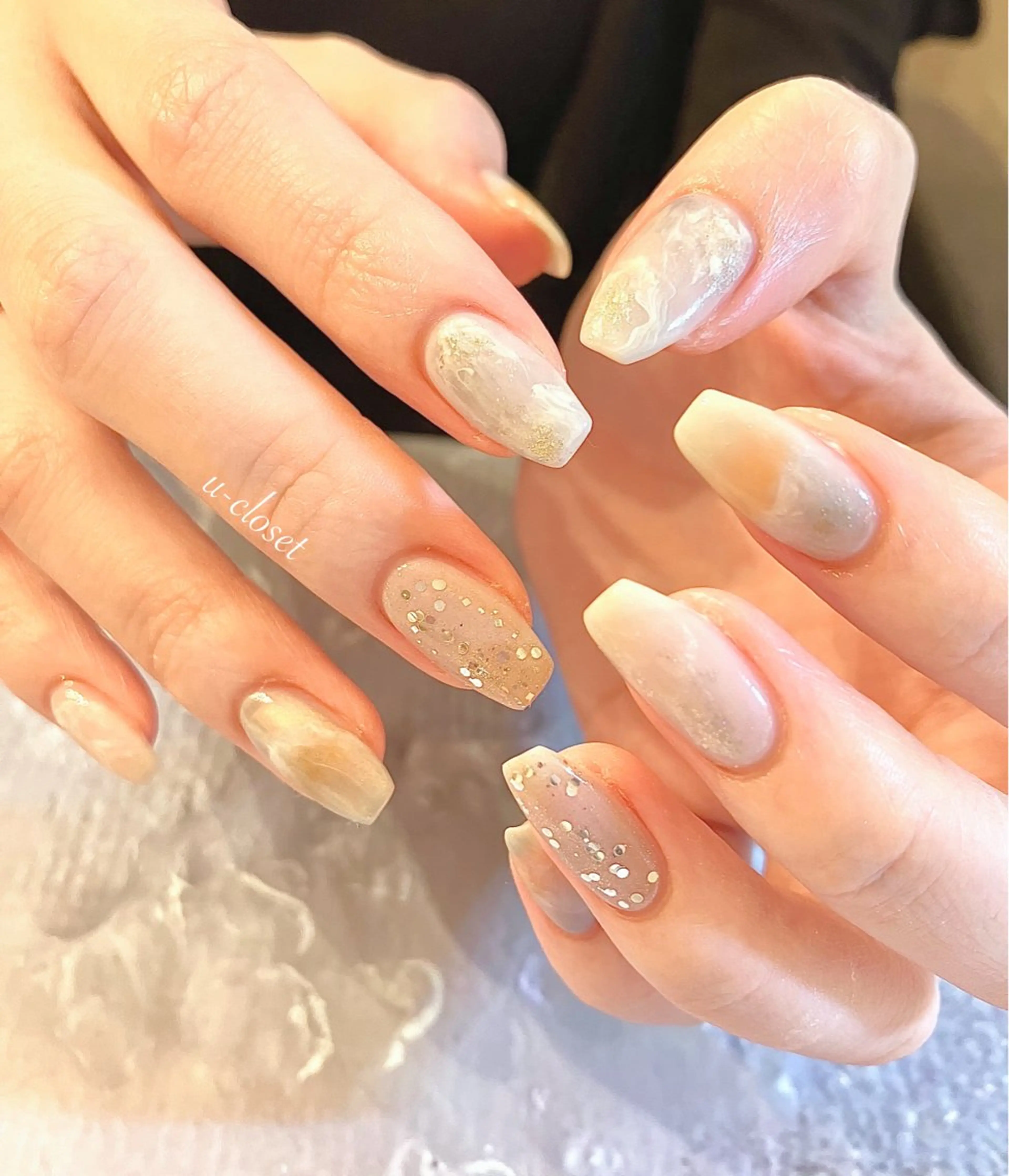 ネイル ハンドネイル u closetのネイルデザイン