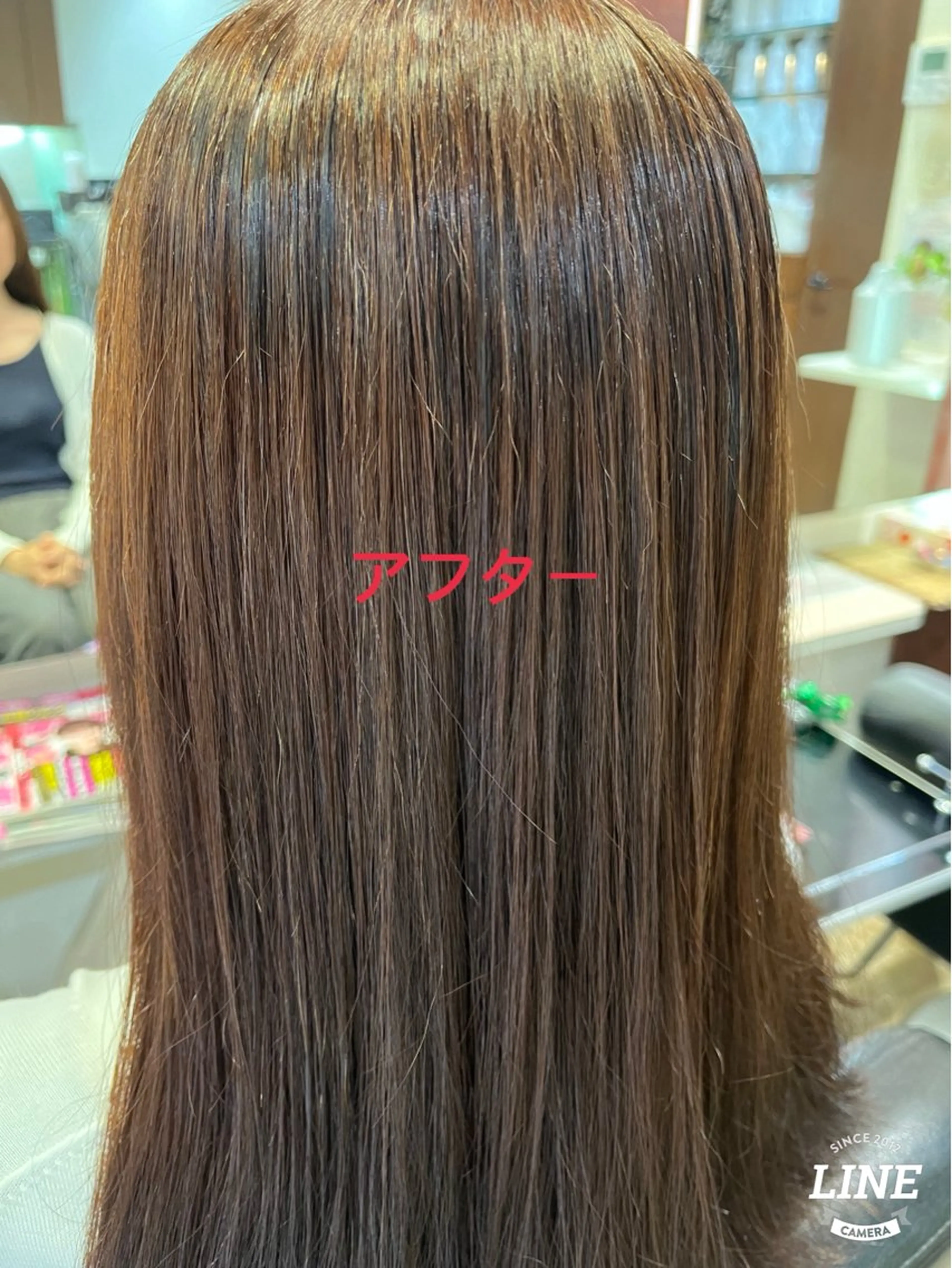 ロング パーマ 縮毛矯正 エル美容室所属・織田 英之のヘアスタイル